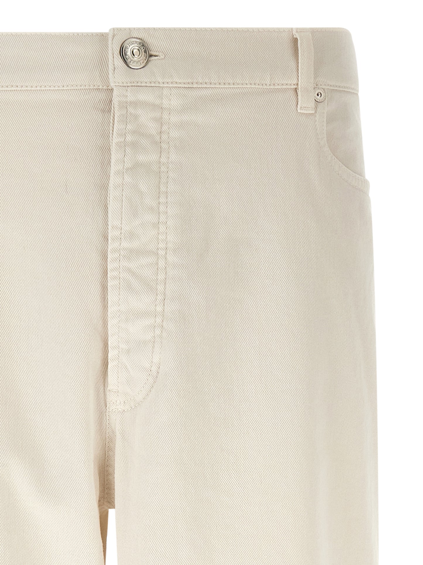 Brunello Cucinelli Men Garment-Dyed Denim Jeans BRUNELLO CUCINELLI