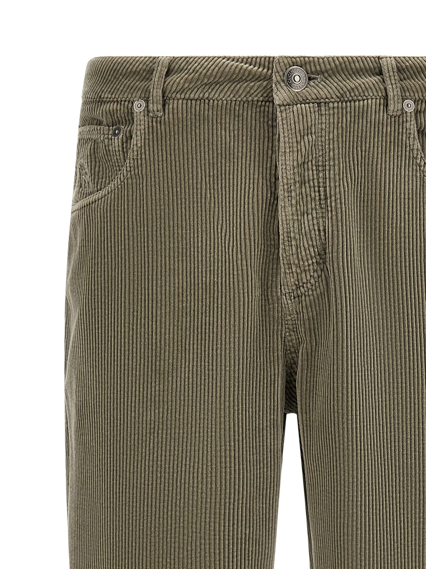 Brunello Cucinelli Men Corduroy Pants BRUNELLO CUCINELLI