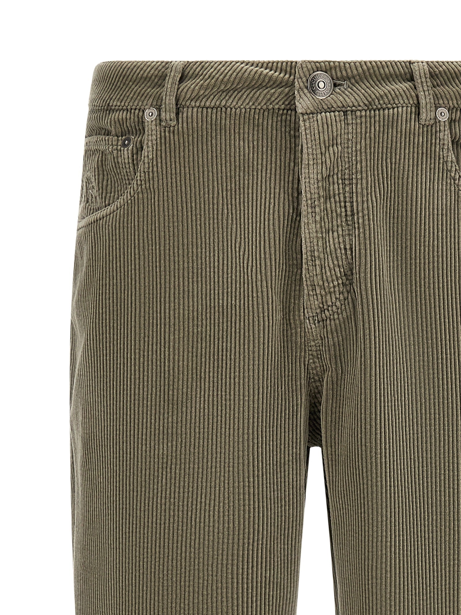 Brunello Cucinelli Men Corduroy Pants BRUNELLO CUCINELLI