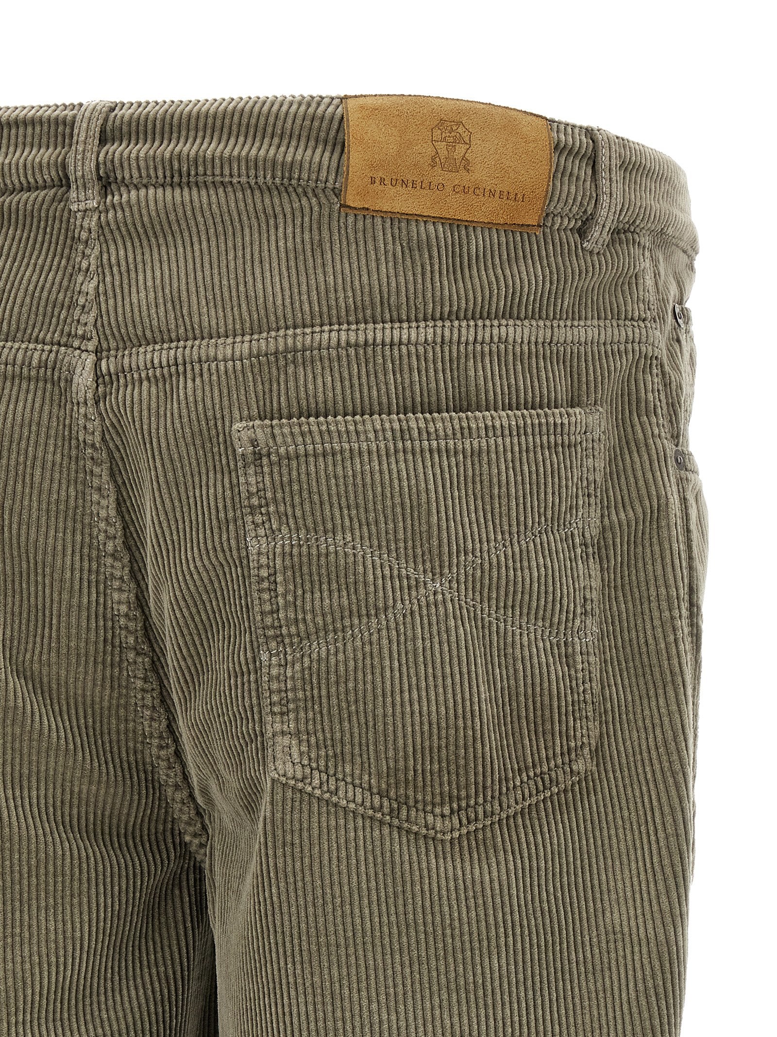 Brunello Cucinelli Men Corduroy Pants BRUNELLO CUCINELLI