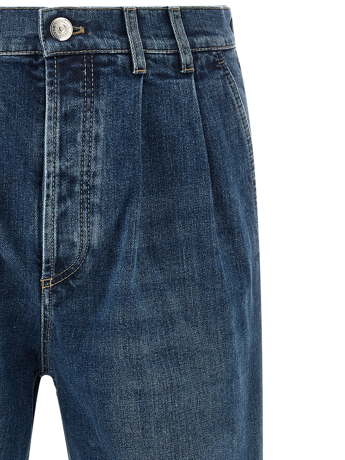 Brunello Cucinelli Men Comfort Cotton Jeans BRUNELLO CUCINELLI