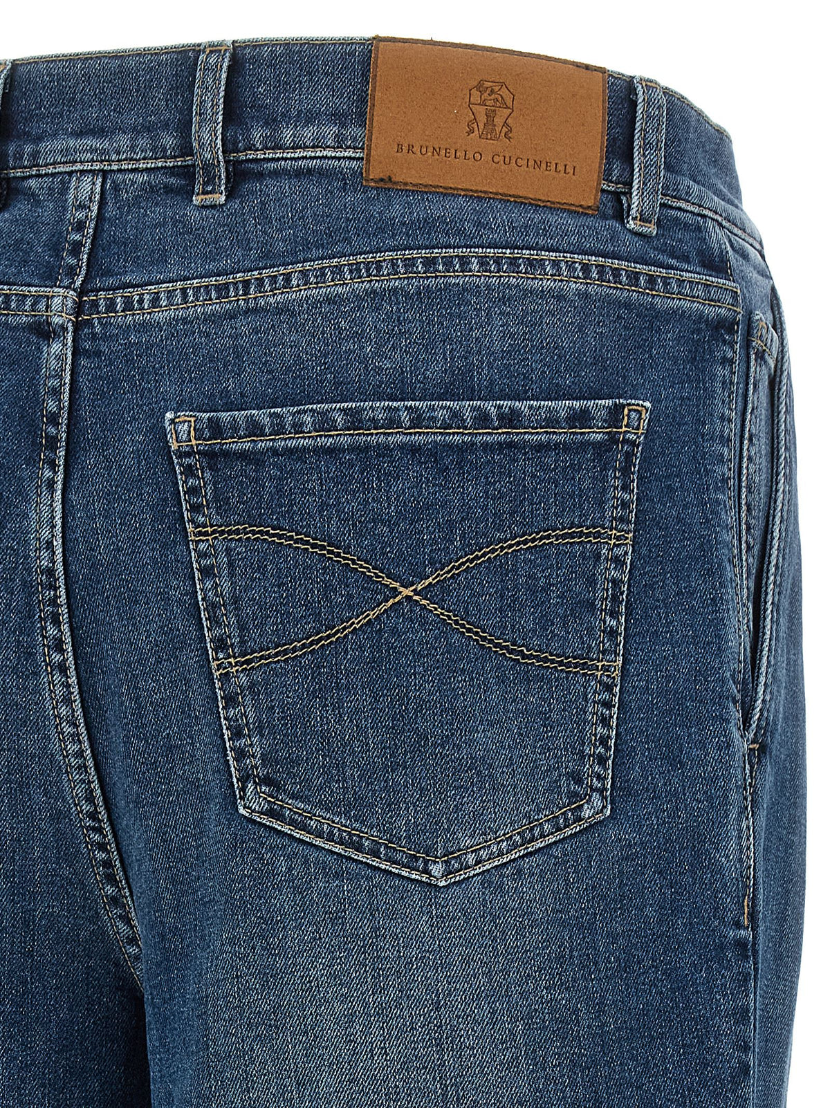 Brunello Cucinelli Men Comfort Cotton Jeans BRUNELLO CUCINELLI