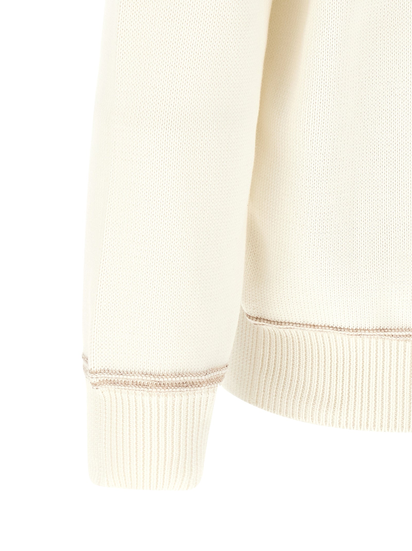Brunello Cucinelli Men Braided Jacquard Shoulders Cardigan BRUNELLO CUCINELLI