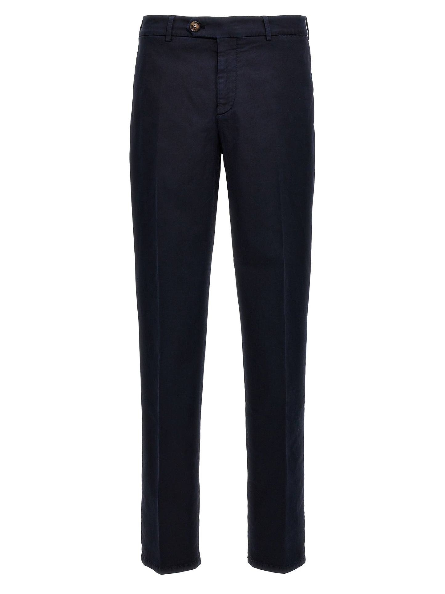 Brunello Cucinelli Men Flat Front Pants BRUNELLO CUCINELLI