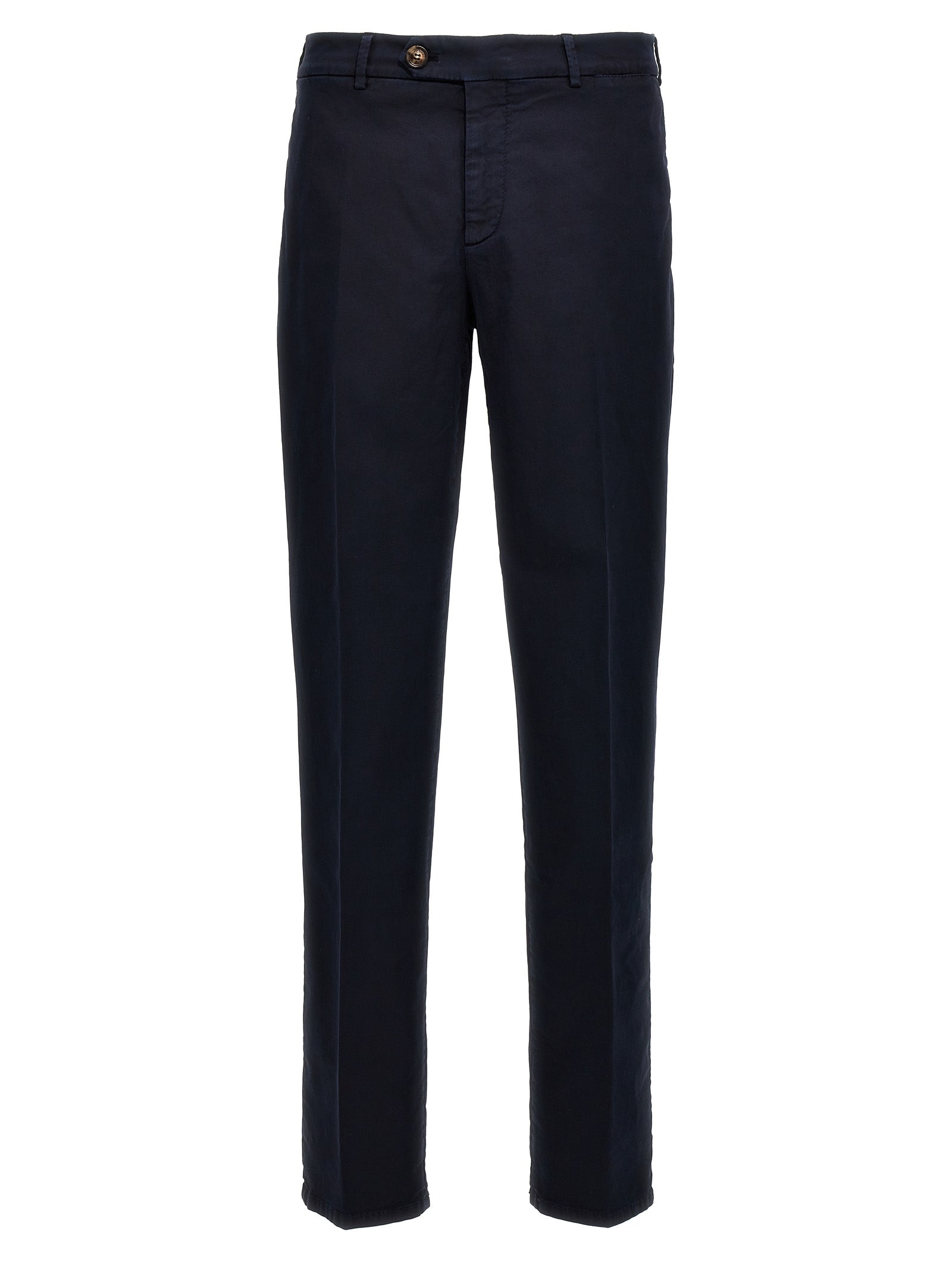 Brunello Cucinelli Men Flat Front Pants BRUNELLO CUCINELLI