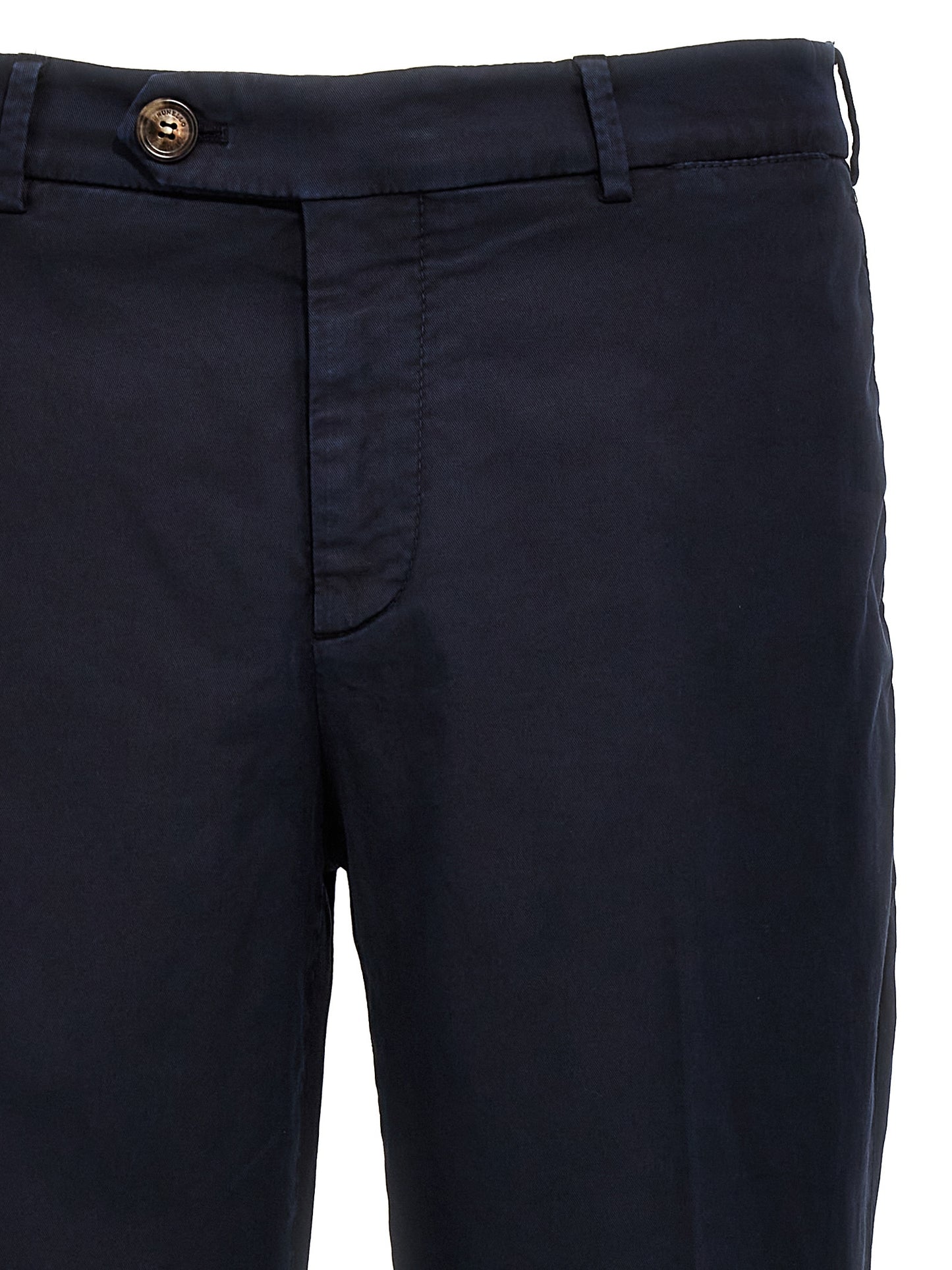 Brunello Cucinelli Men Flat Front Pants BRUNELLO CUCINELLI