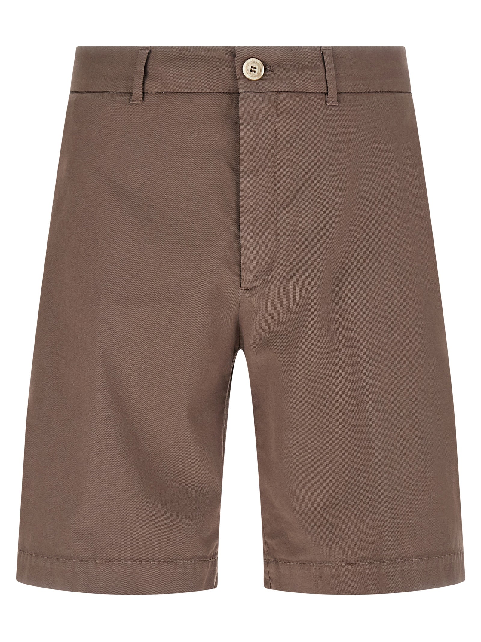 Brunello Cucinelli Men American Pima Cotton Bermuda Shorts BRUNELLO CUCINELLI