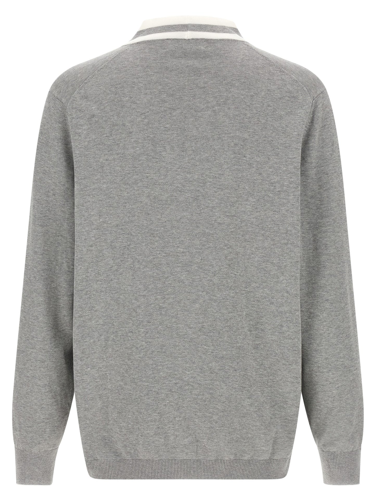 Brunello Cucinelli Men Heraldic Logo Cardigan BRUNELLO CUCINELLI