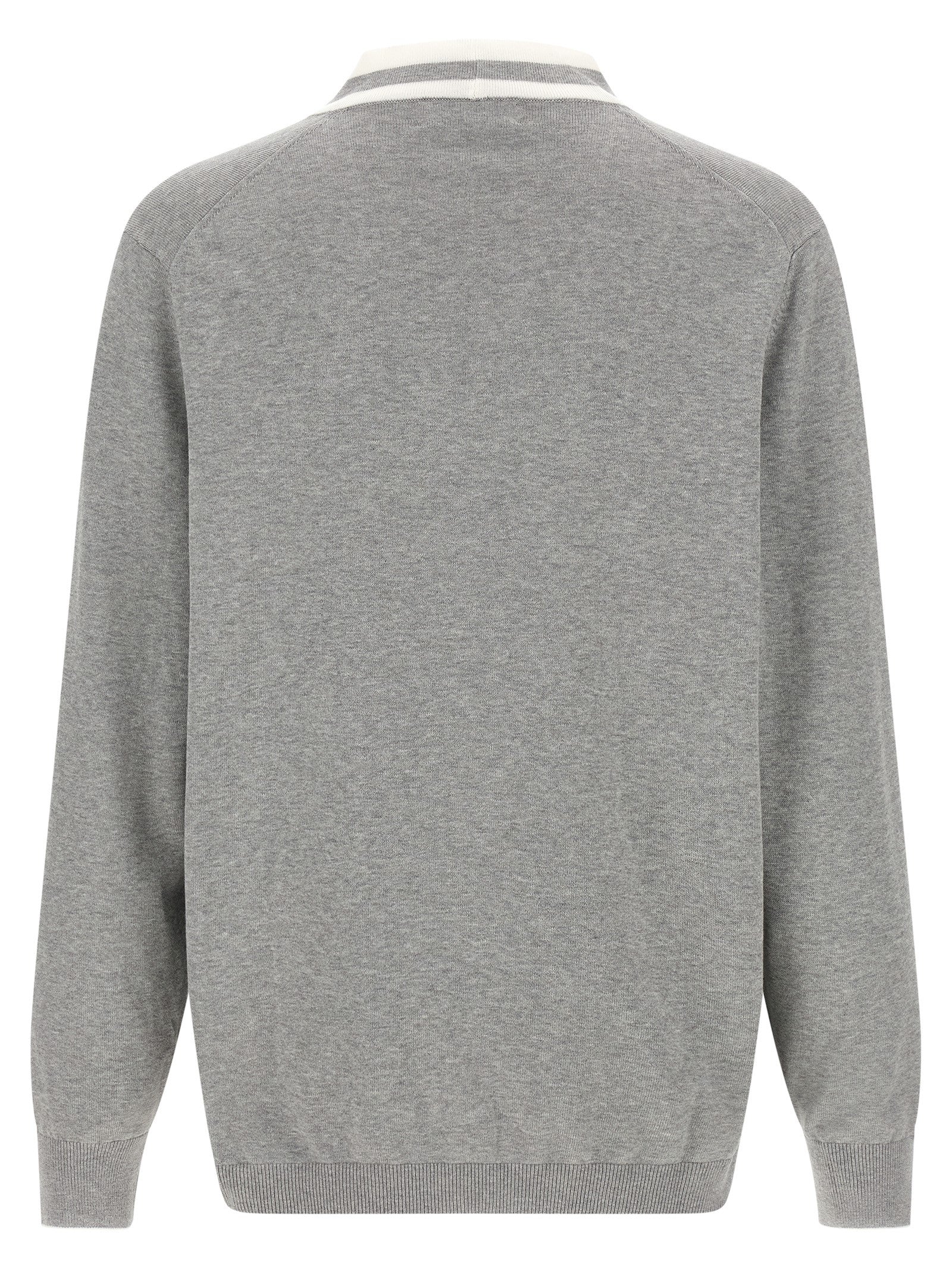 Brunello Cucinelli Men Heraldic Logo Cardigan BRUNELLO CUCINELLI