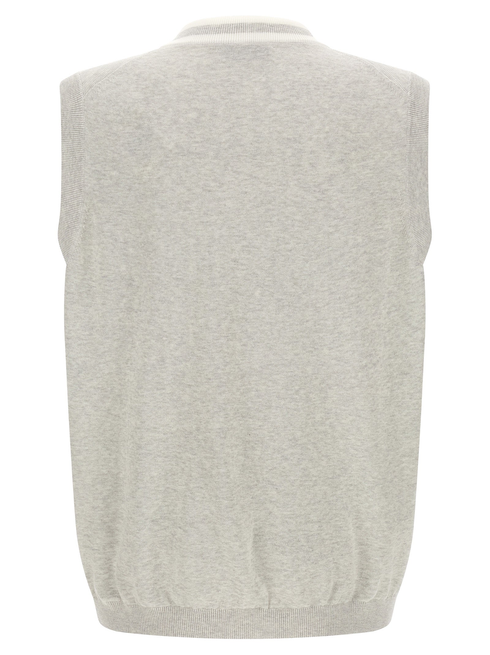 Brunello Cucinelli Men Heraldic Logo Vest BRUNELLO CUCINELLI
