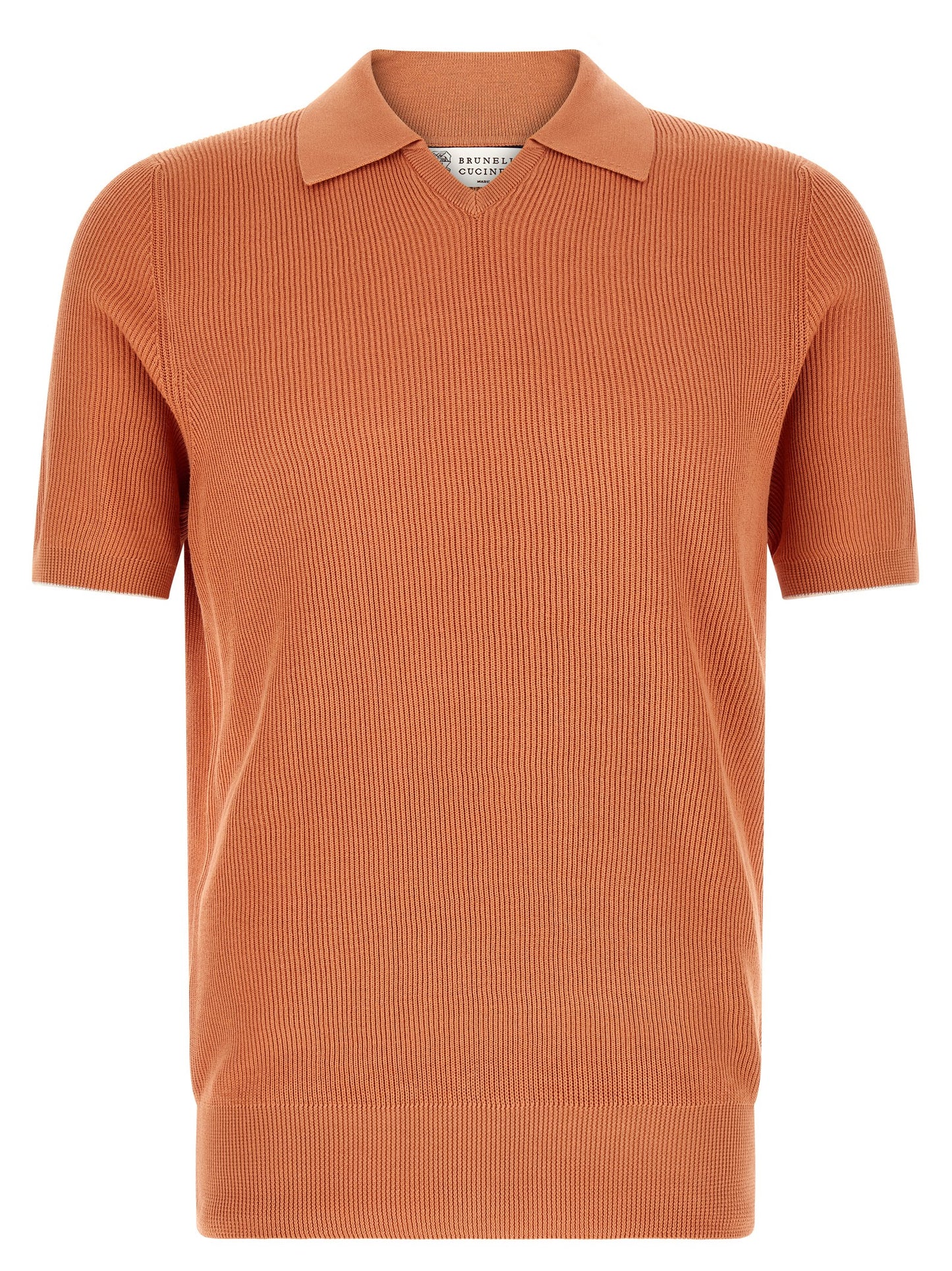 Brunello Cucinelli Men English Coast Polo Shirt BRUNELLO CUCINELLI