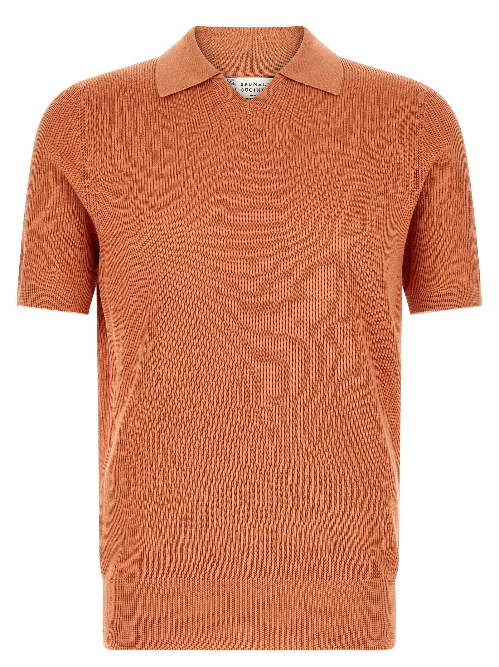 Brunello Cucinelli Men English Coast Polo Shirt BRUNELLO CUCINELLI
