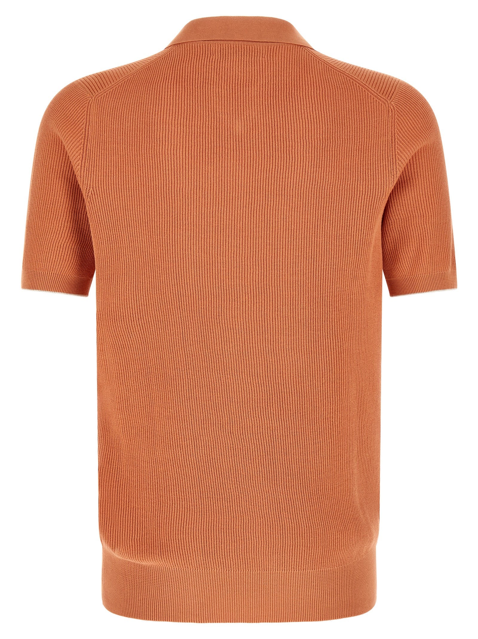 Brunello Cucinelli Men English Coast Polo Shirt BRUNELLO CUCINELLI