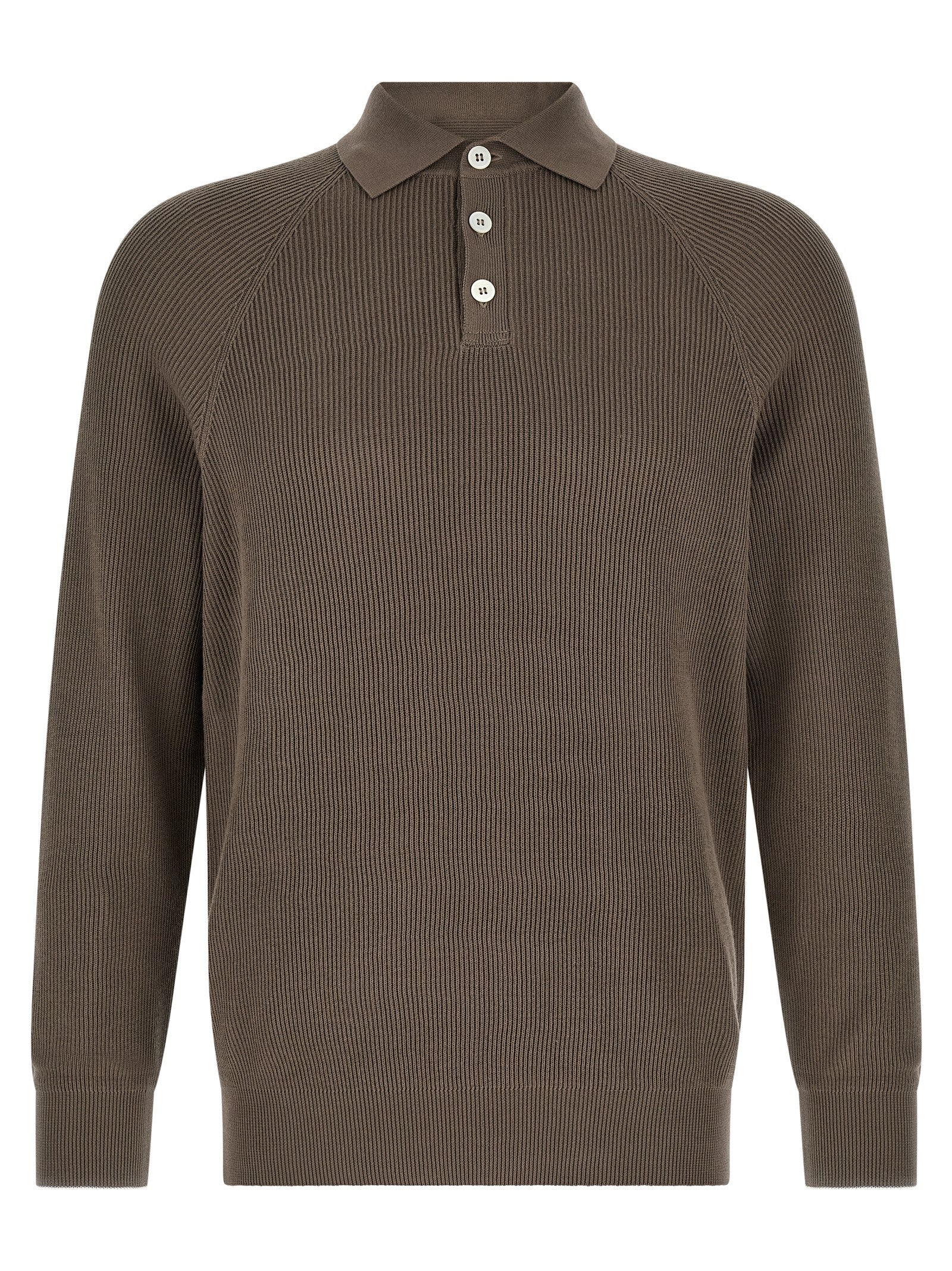 Brunello Cucinelli Men English Coast Polo Shirt BRUNELLO CUCINELLI