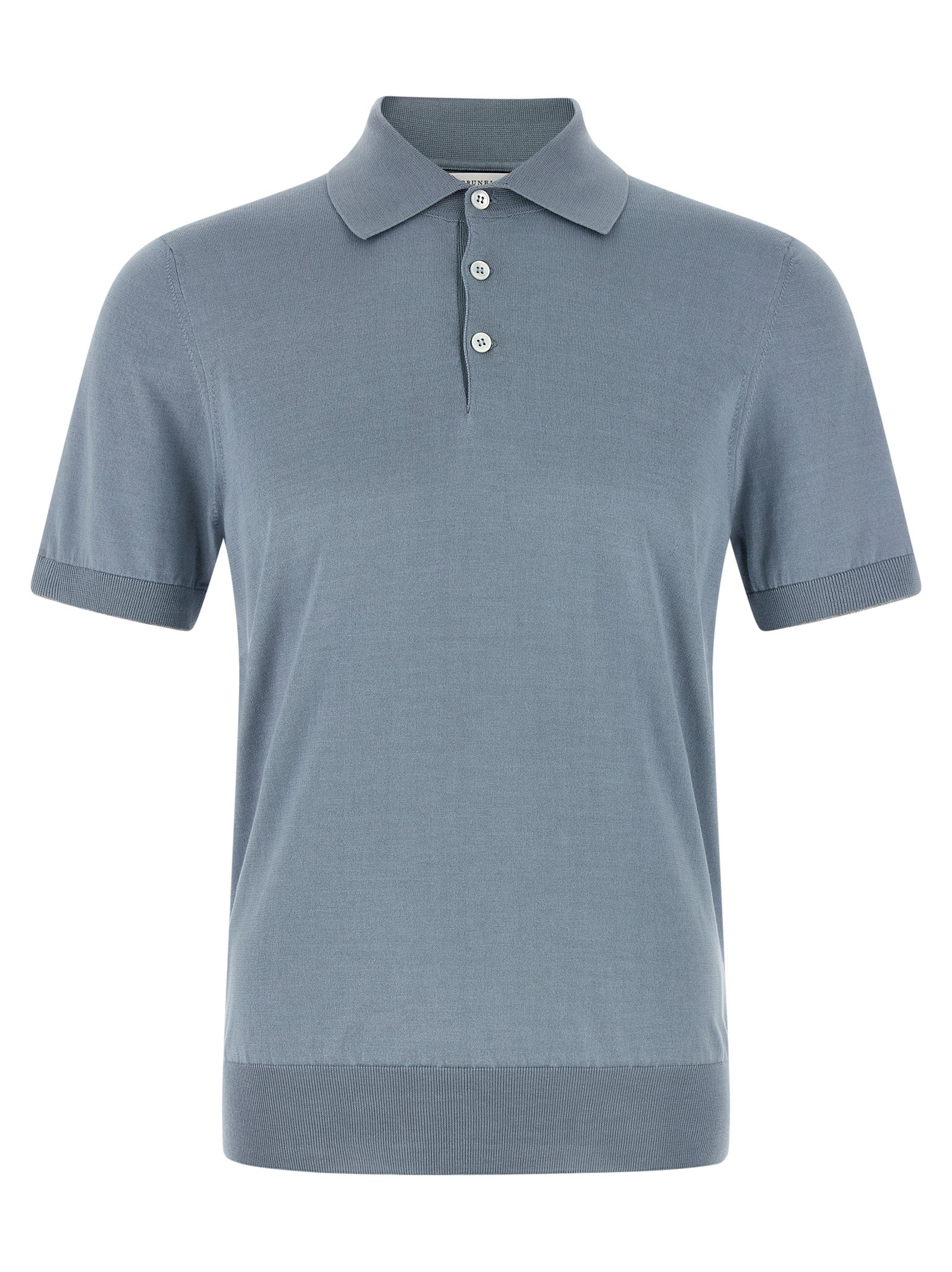 Brunello Cucinelli Men Cotton Polo Shirt BRUNELLO CUCINELLI