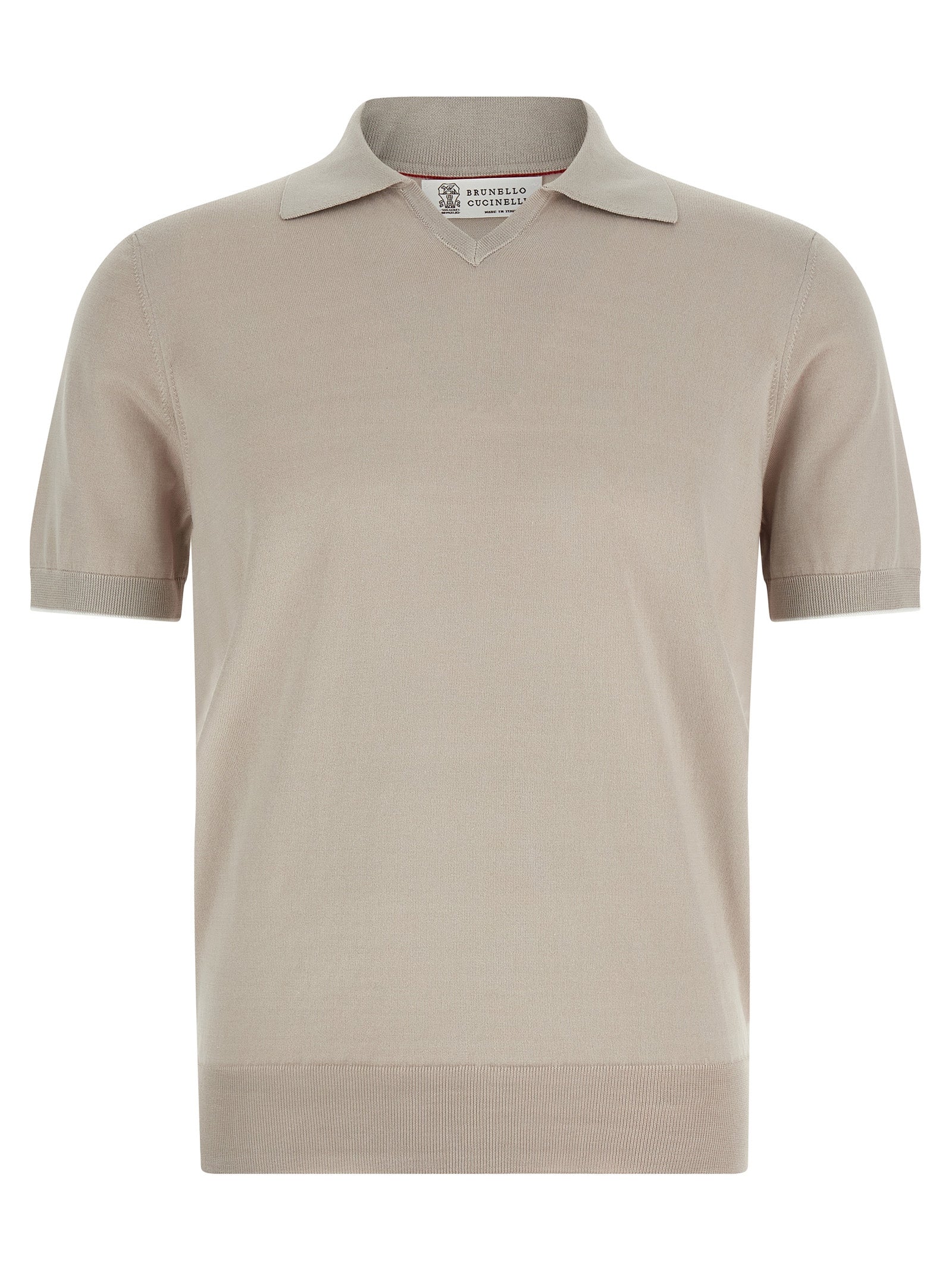 Brunello Cucinelli Men Cotton Polo Shirt BRUNELLO CUCINELLI