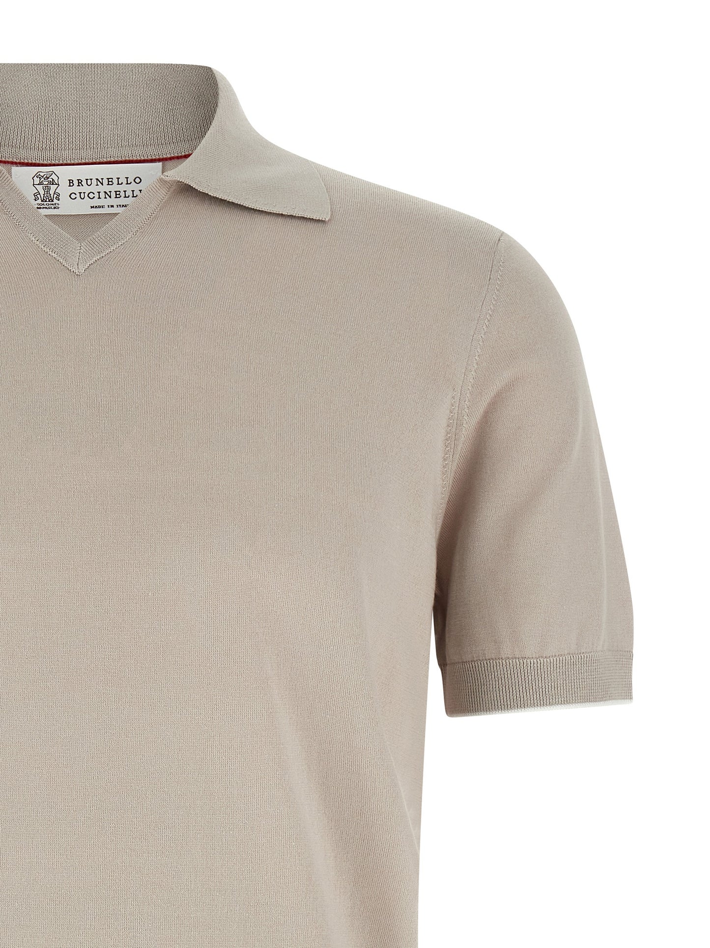 Brunello Cucinelli Men Cotton Polo Shirt BRUNELLO CUCINELLI