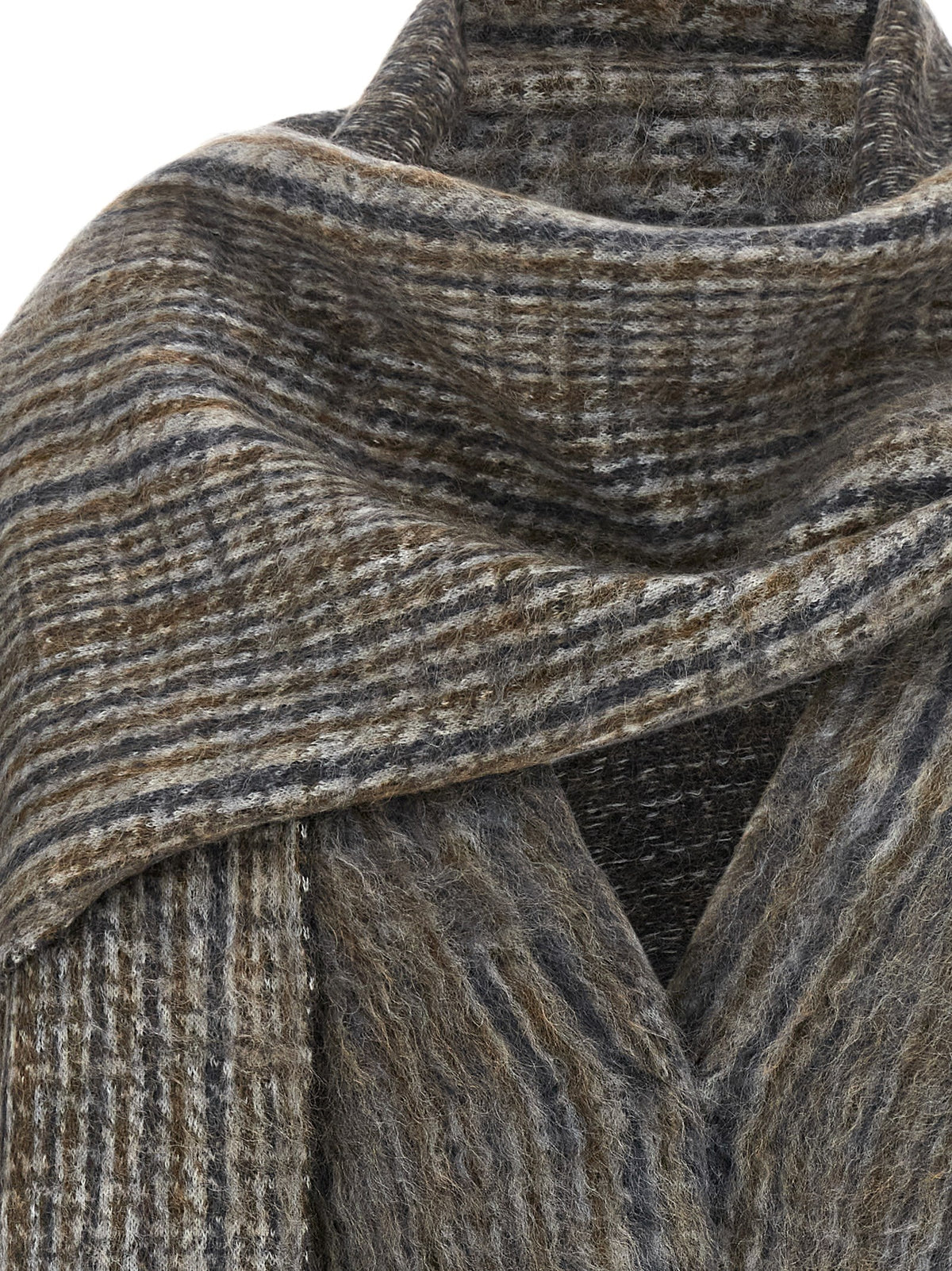 Brunello Cucinelli Women Cardigan With Scarf BRUNELLO CUCINELLI