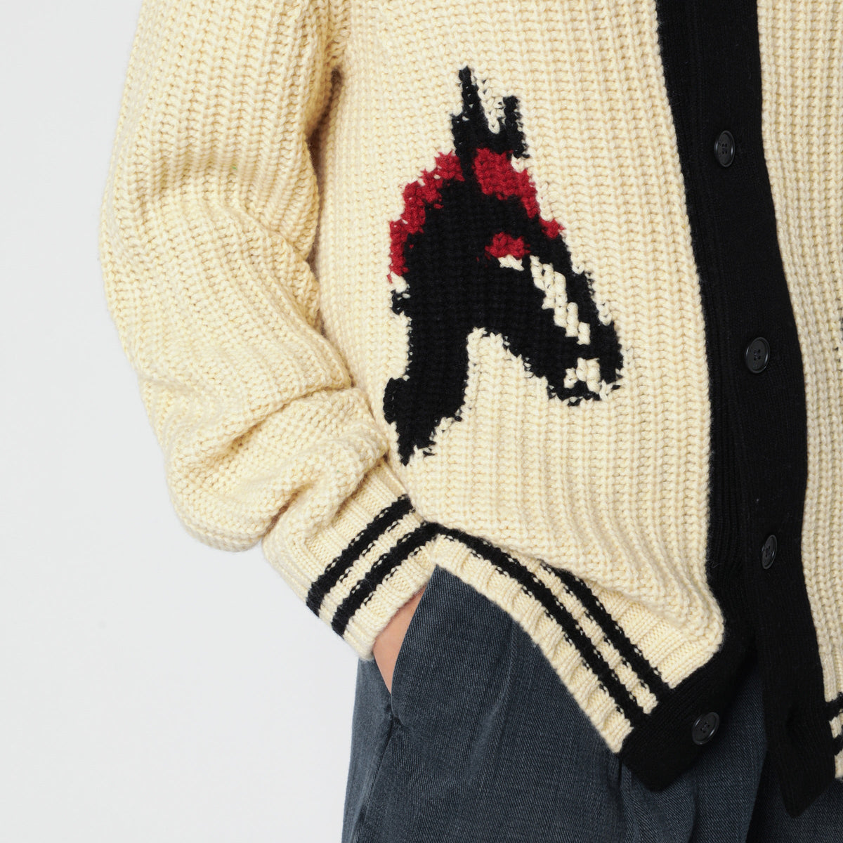 Guest In Residence Rodeo Cardigan In Wool And Cashmere Women GUEST IN RESIDENCE