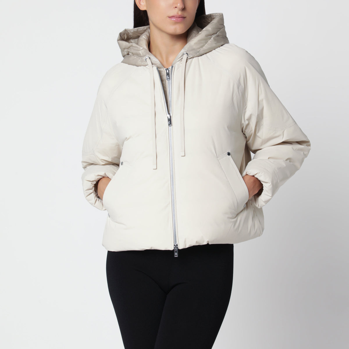 Moose Knuckles Alabastro Hooded Down Jacket Women MOOSE KNUCKLES