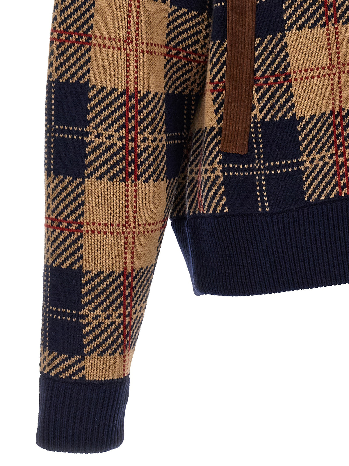 Guest In Residence Men Tartan Bomber Jacket GUEST IN RESIDENCE