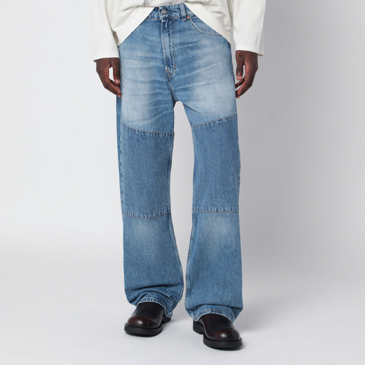 Our Legacy Light Blue Third Cut Jeans In Cotton Denim Men OUR LEGACY