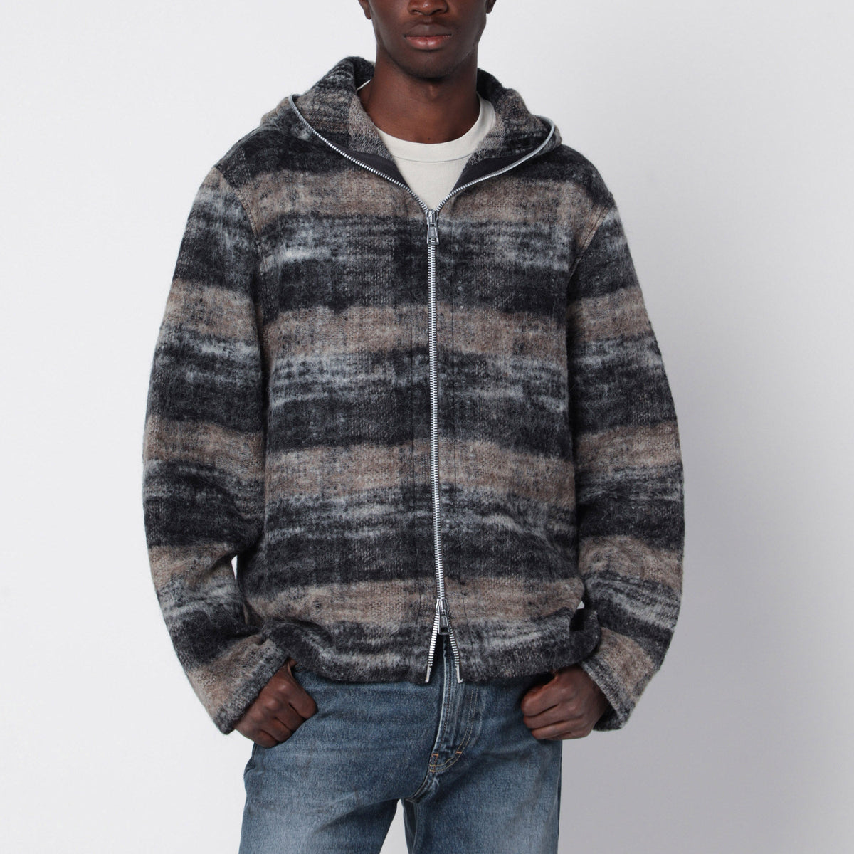 Our Legacy Wool Blend Checked Hoodie Men OUR LEGACY