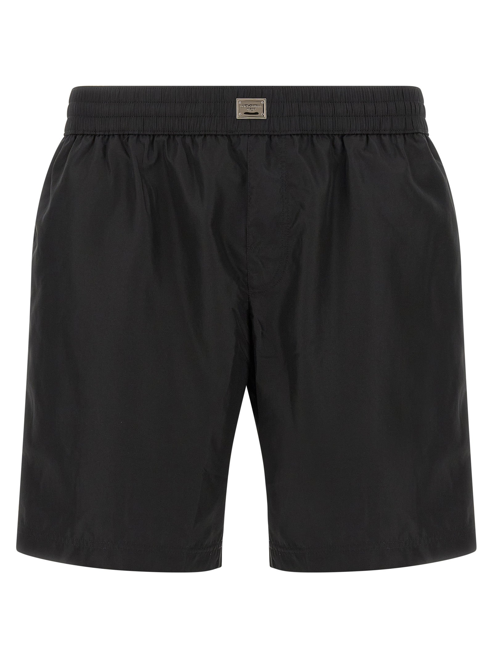 Dolce & Gabbana Men Logo Plaque Swimsuit DOLCE & GABBANA
