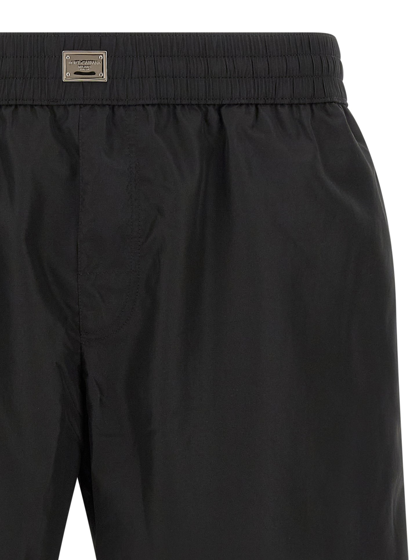 Dolce & Gabbana Men Logo Plaque Swimsuit DOLCE & GABBANA