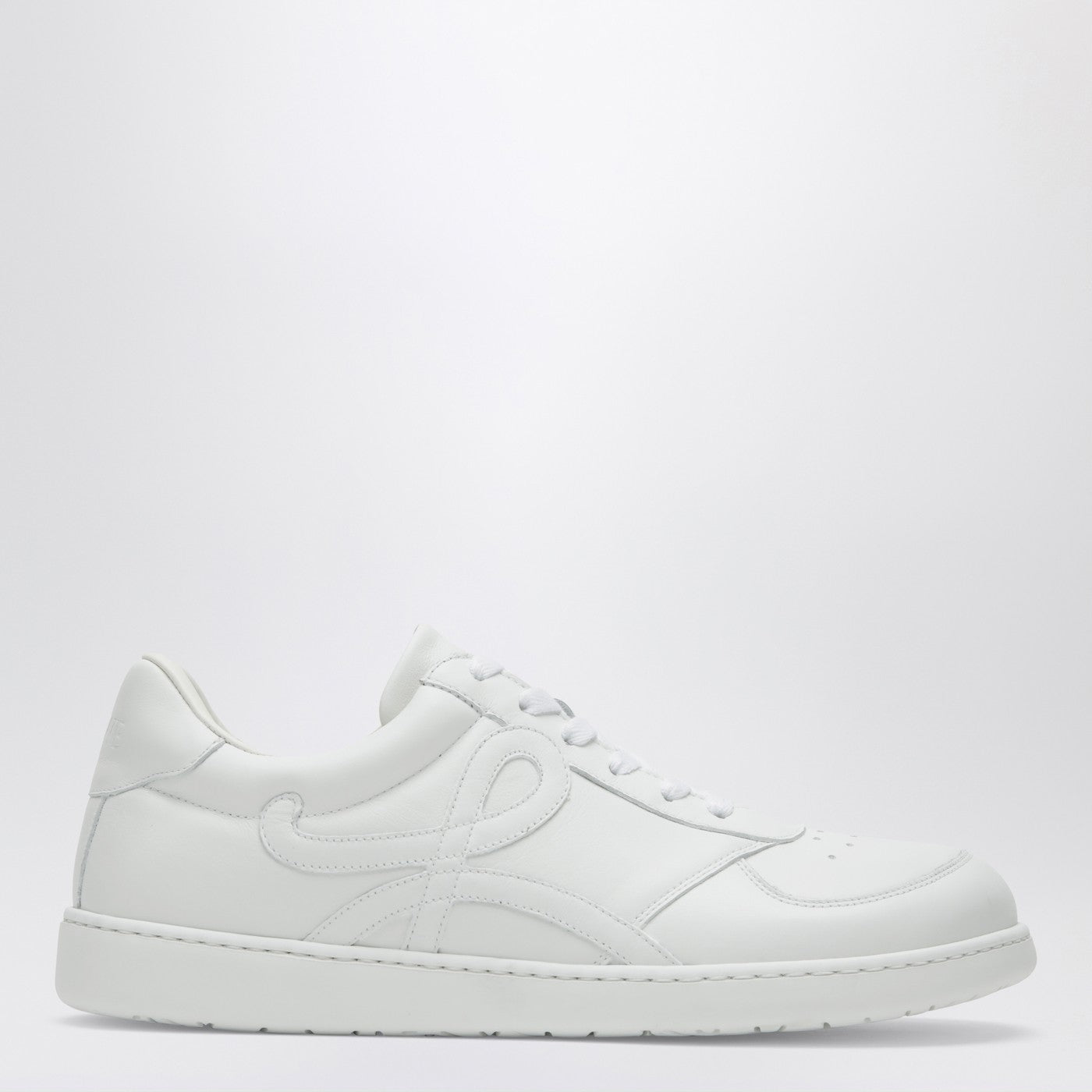 Loewe Jambo Sneakers In Soft White Grained Calfskin Men LOEWE