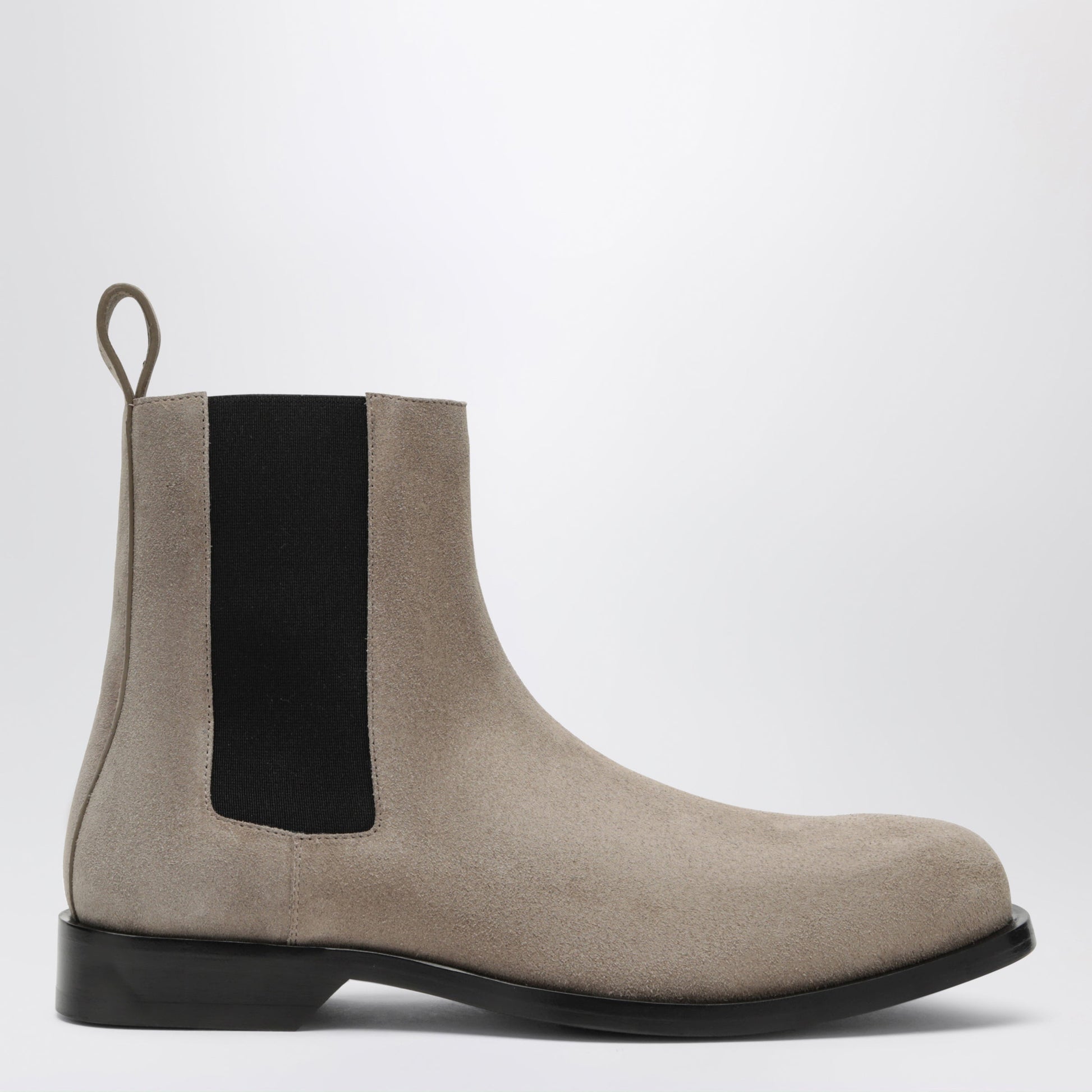 Loewe Bobine Chelsea Boots In Light Hazelnut-Coloured Suede Men LOEWE
