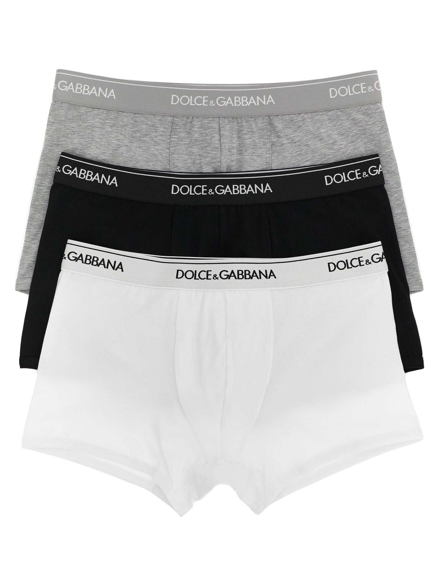 Dolce & Gabbana Men 3-Pack Logo Boxers DOLCE & GABBANA