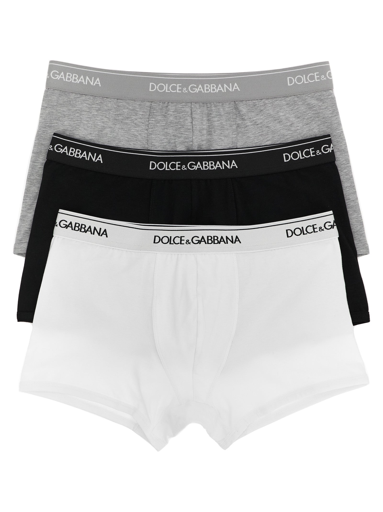 Dolce & Gabbana Men 3-Pack Logo Boxers DOLCE & GABBANA