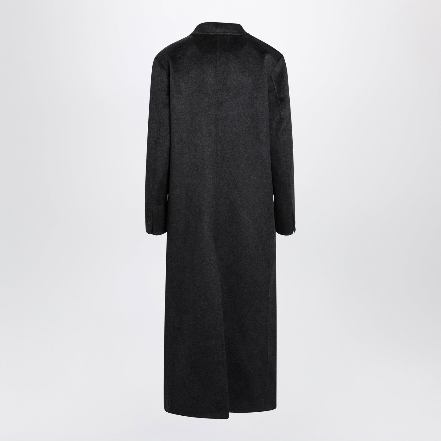 Isabel Marant Clesa Anthracite Wool And Cashmere Coat Women ISABEL MARANT
