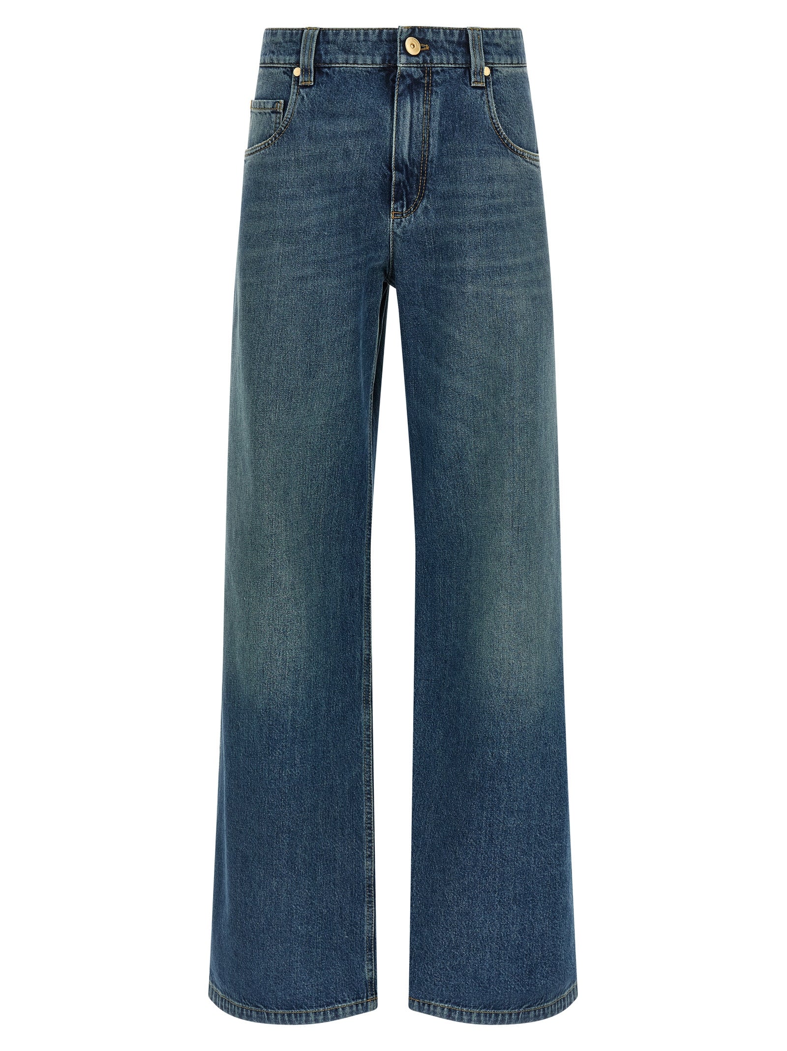 Brunello Cucinelli Women Stonewashed Denim Jeans BRUNELLO CUCINELLI