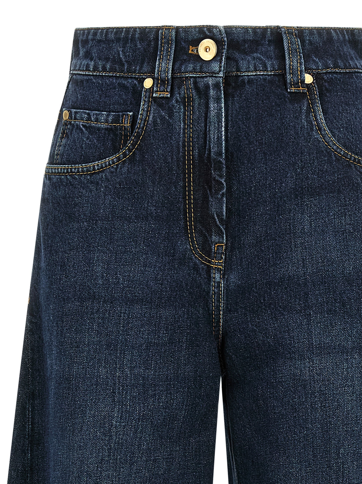 Brunello Cucinelli Women 'Wide Barrel Full Lenght' Jeans BRUNELLO CUCINELLI