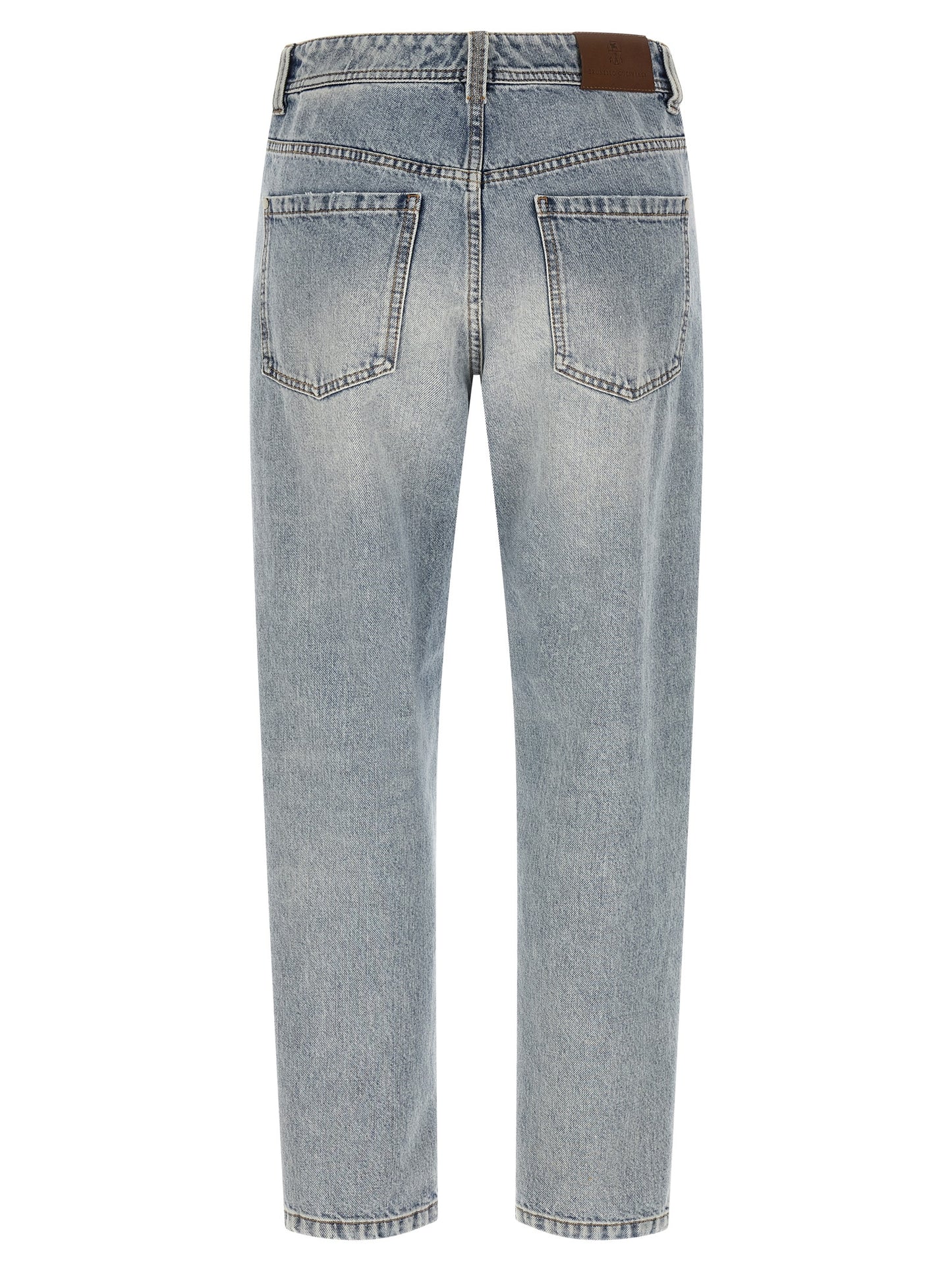 Brunello Cucinelli Women 'Baggy Tapered' Jeans BRUNELLO CUCINELLI