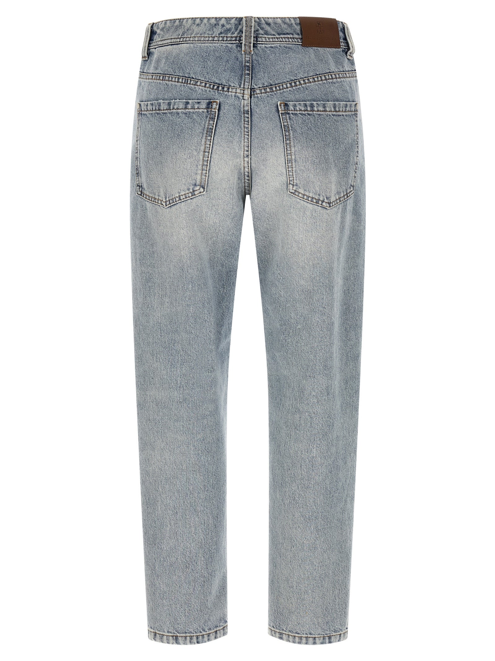 Brunello Cucinelli Women 'Baggy Tapered' Jeans BRUNELLO CUCINELLI