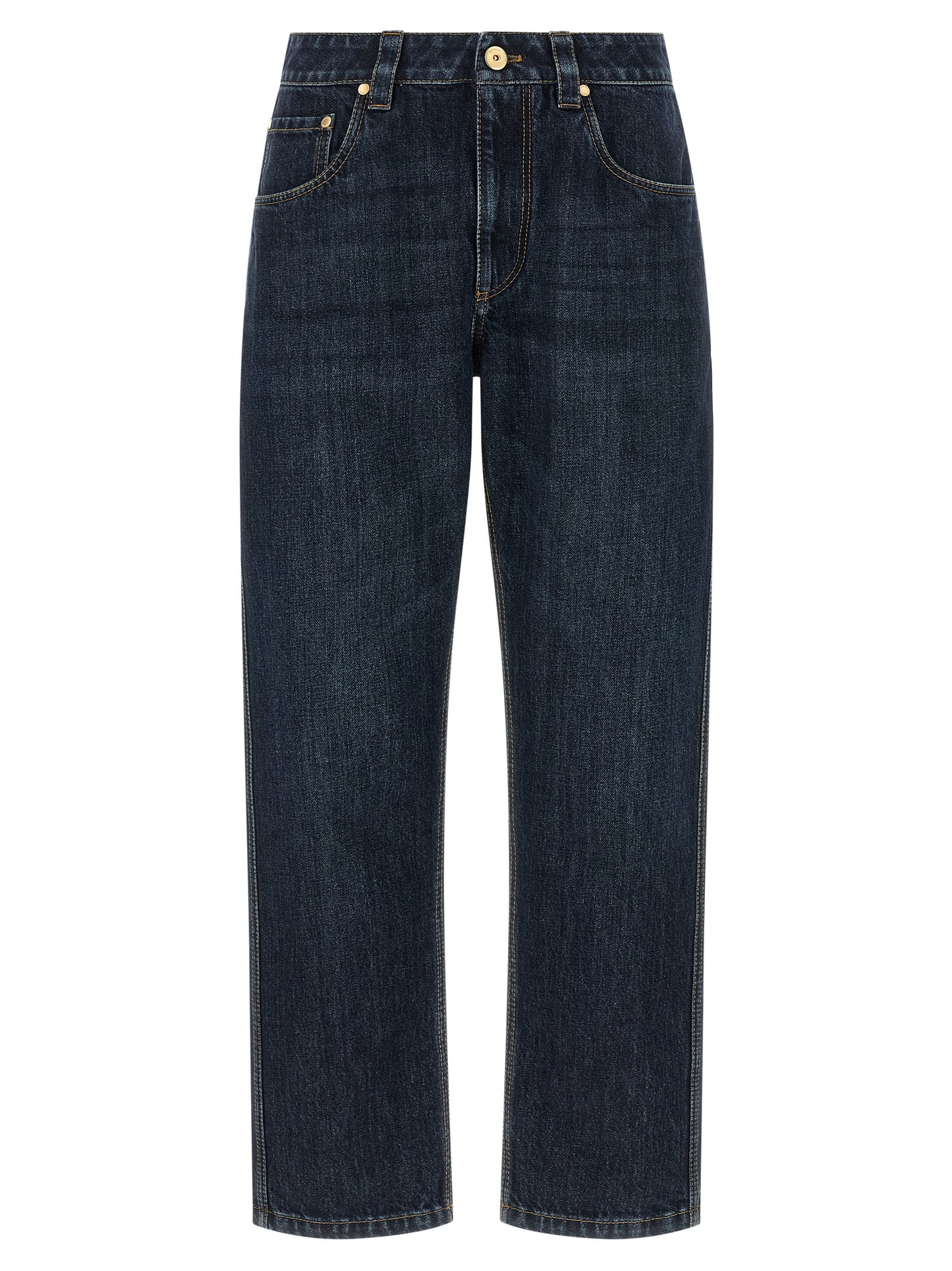 Brunello Cucinelli Women 'Shiny Bartack' Jeans BRUNELLO CUCINELLI