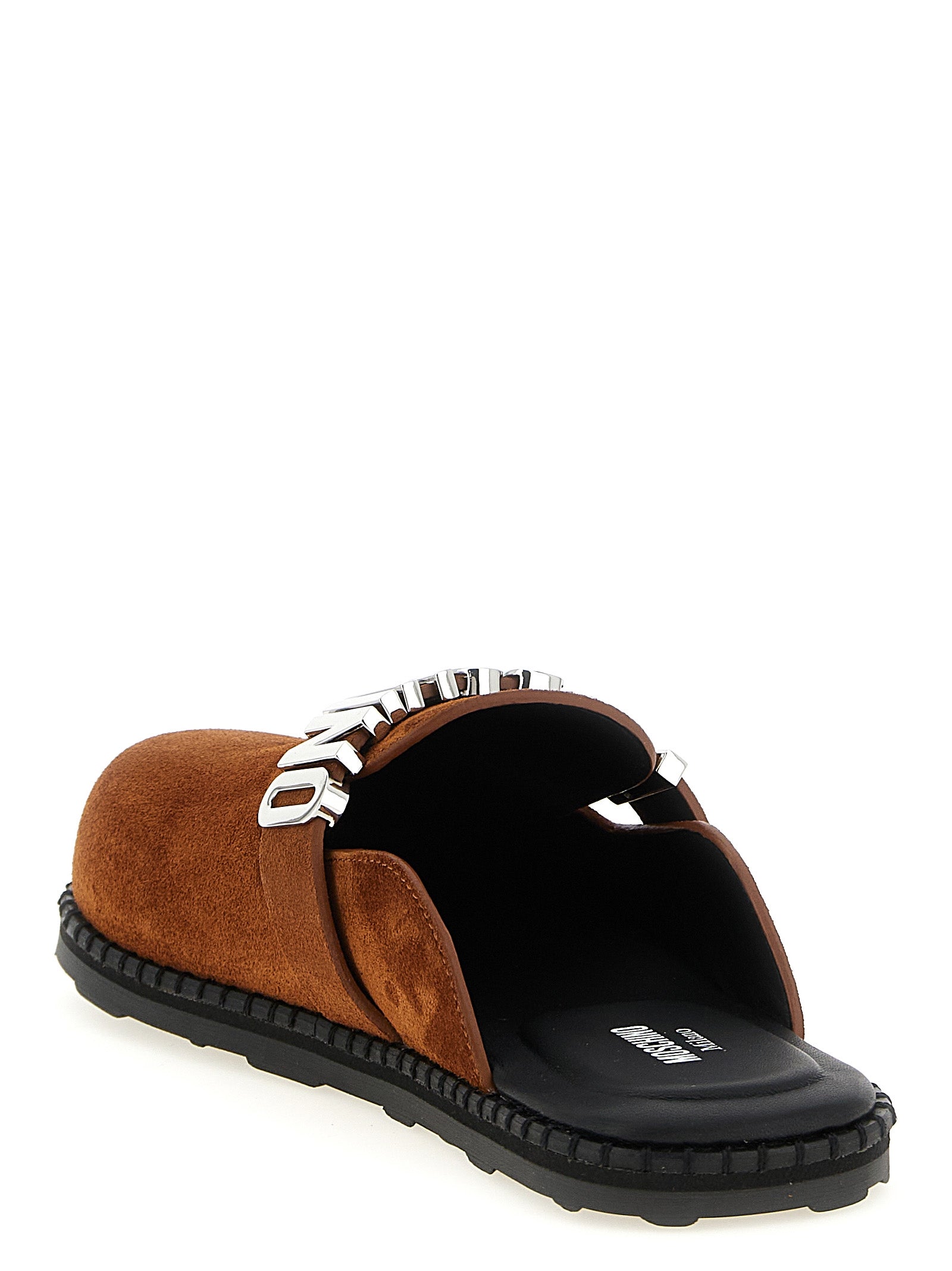 Moschino Women Suede Sabots MOSCHINO