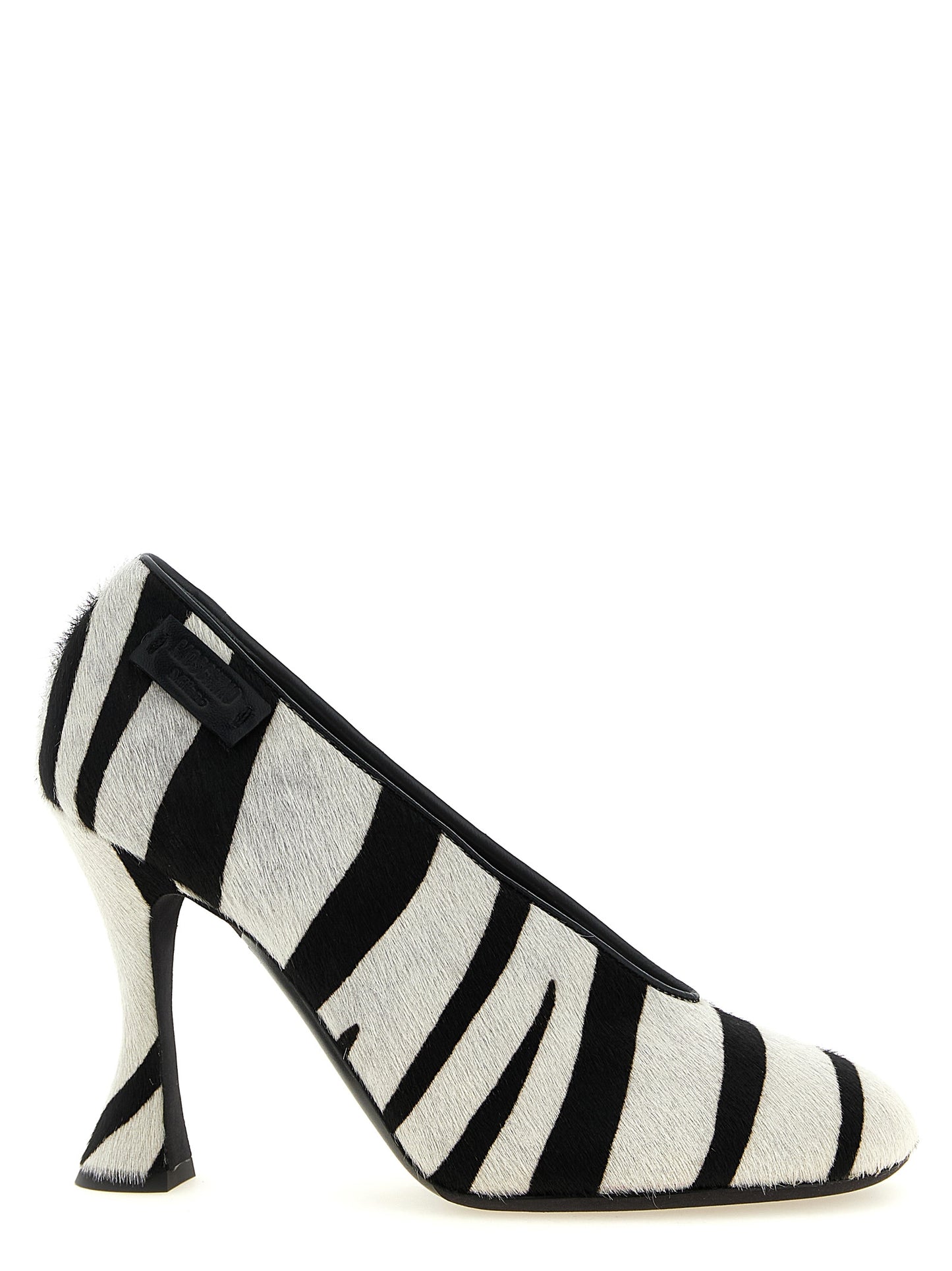 Moschino Women Zebra Pony Pumps MOSCHINO