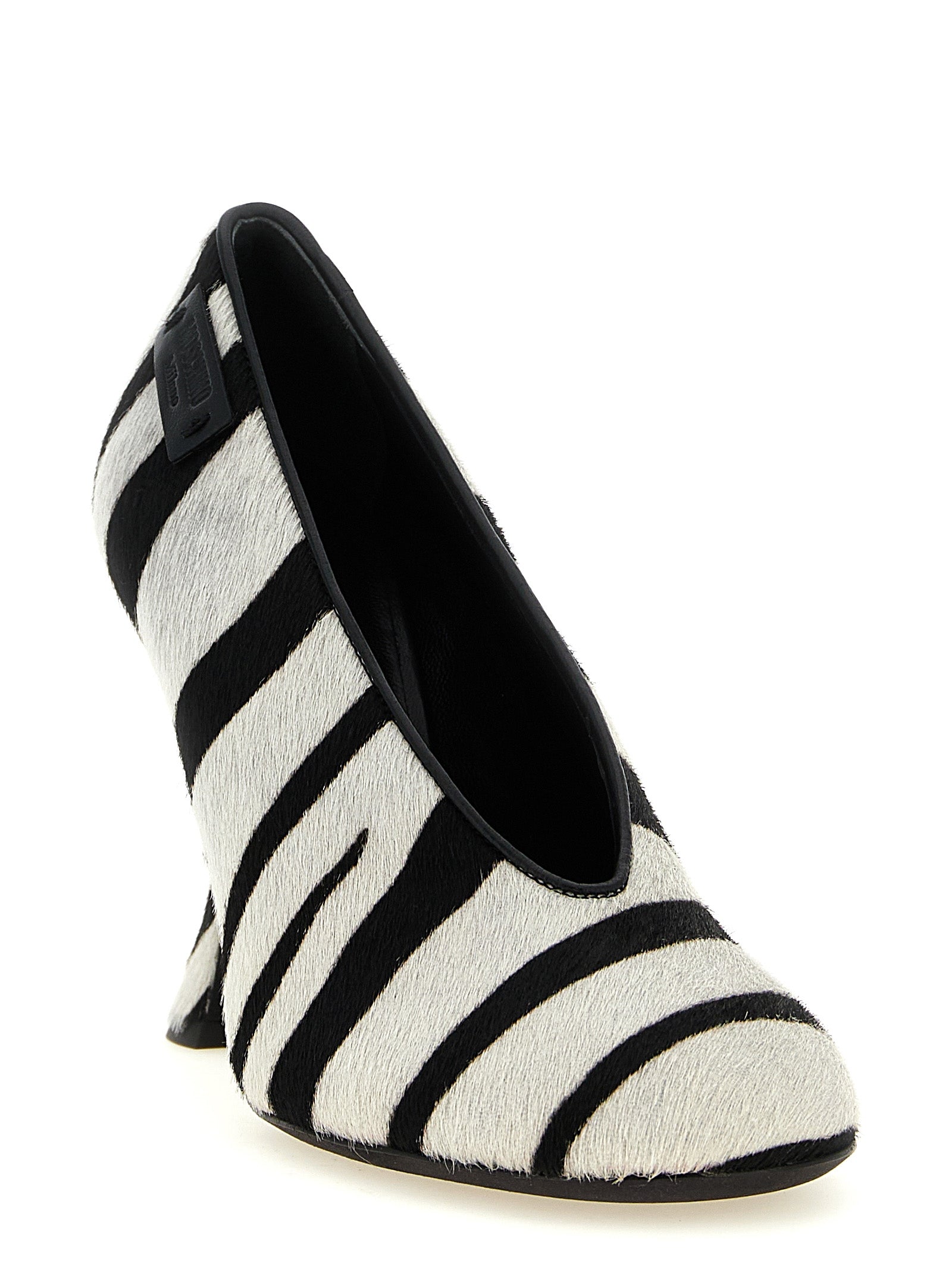 Moschino Women Zebra Pony Pumps MOSCHINO