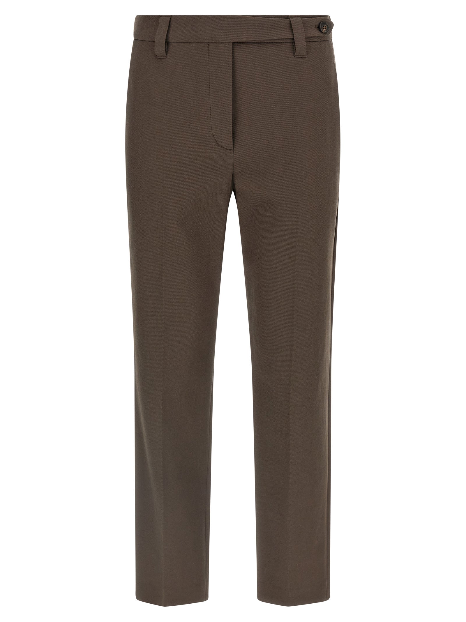 Brunello Cucinelli Women Cotton Trousers BRUNELLO CUCINELLI