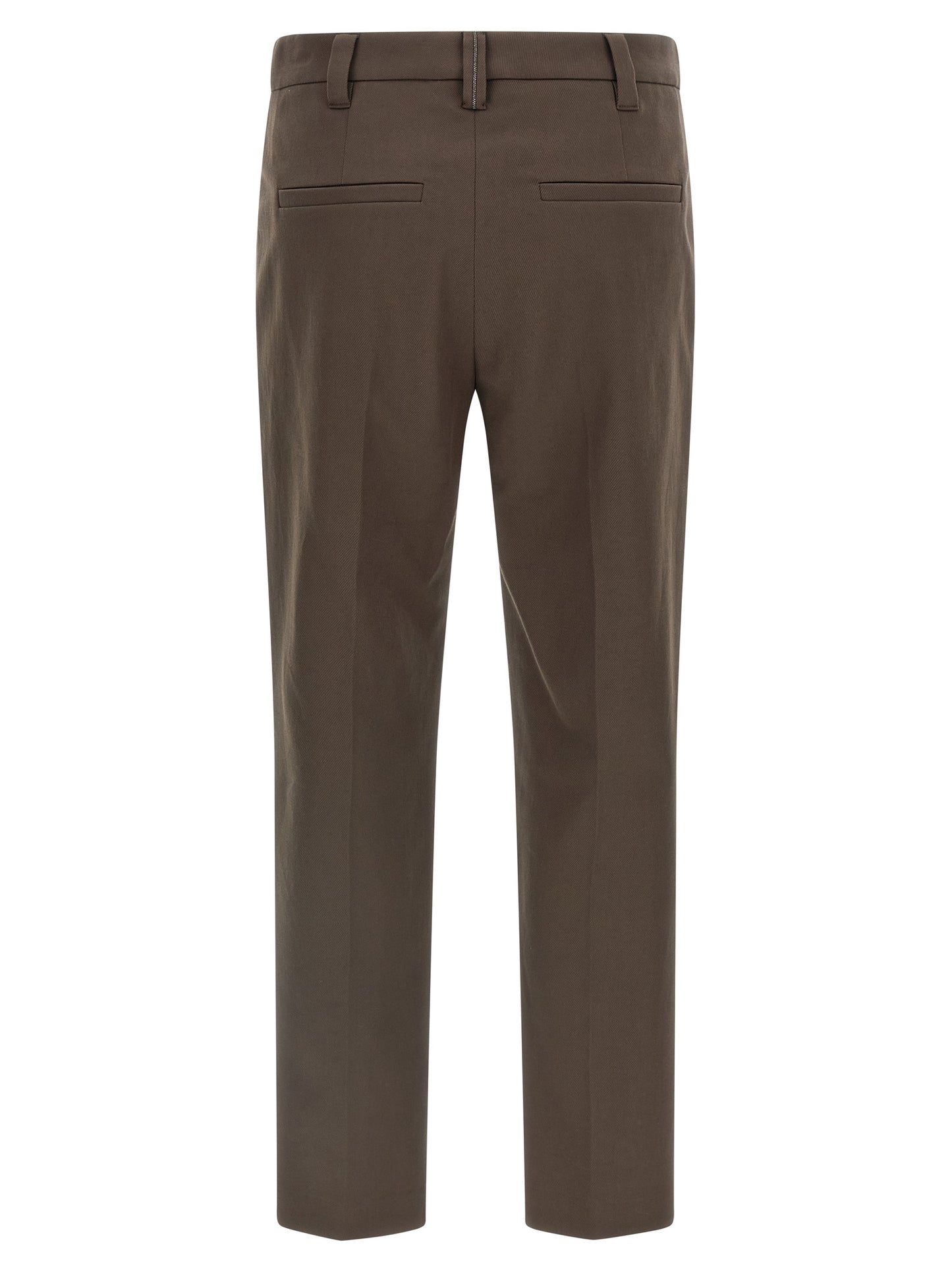 Brunello Cucinelli Women Cotton Trousers BRUNELLO CUCINELLI