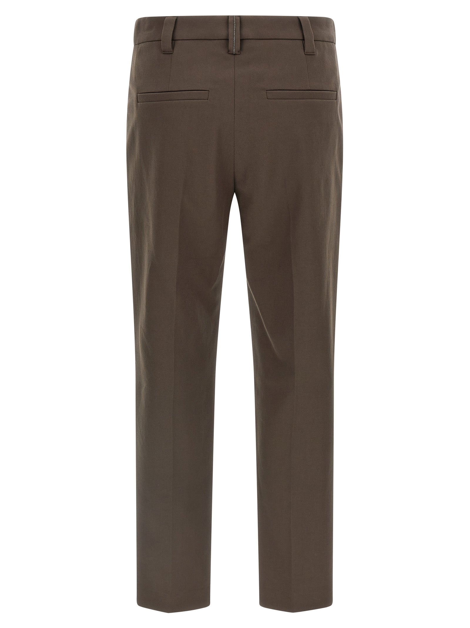 Brunello Cucinelli Women Cotton Trousers BRUNELLO CUCINELLI