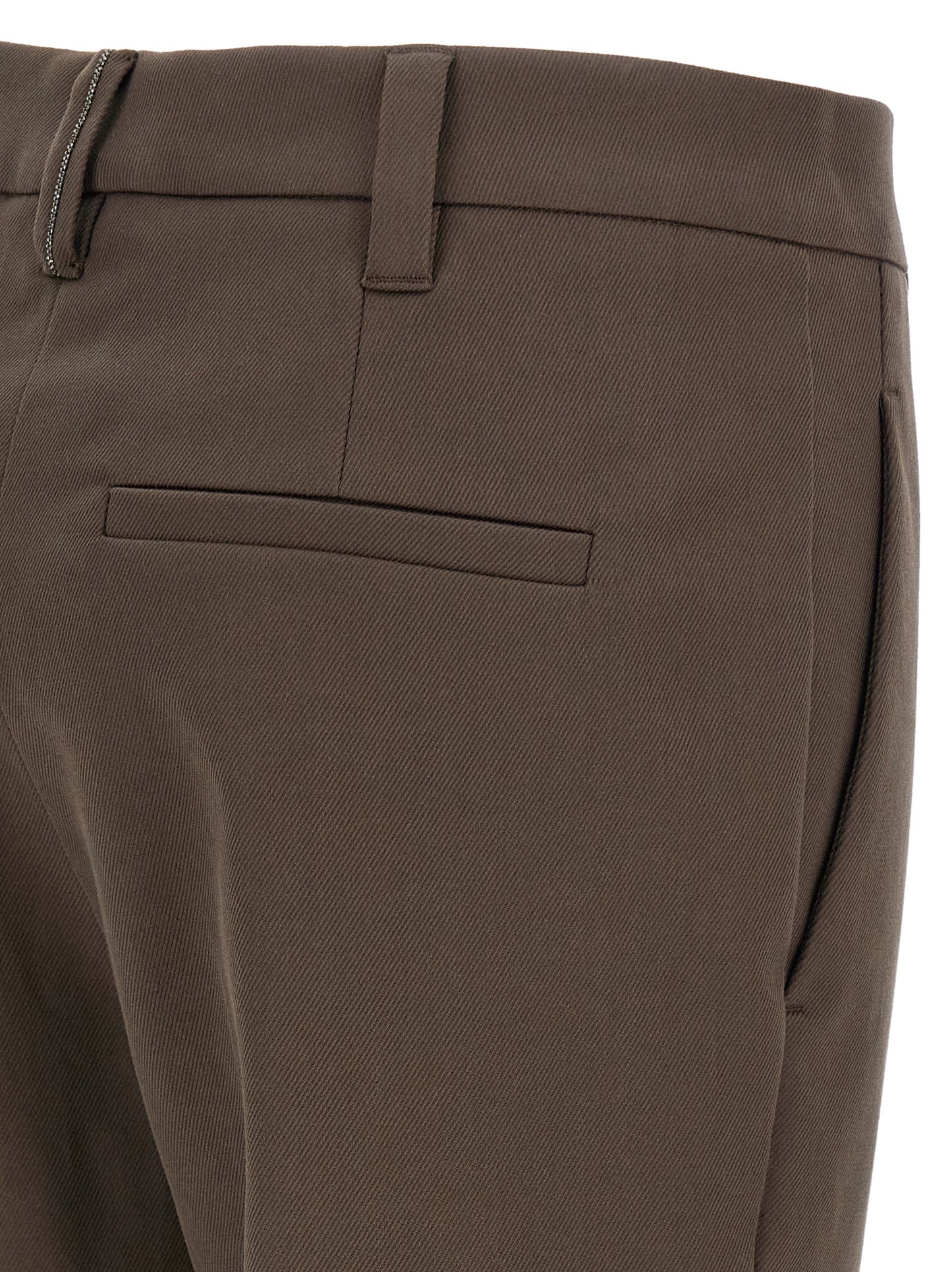 Brunello Cucinelli Women Cotton Trousers BRUNELLO CUCINELLI