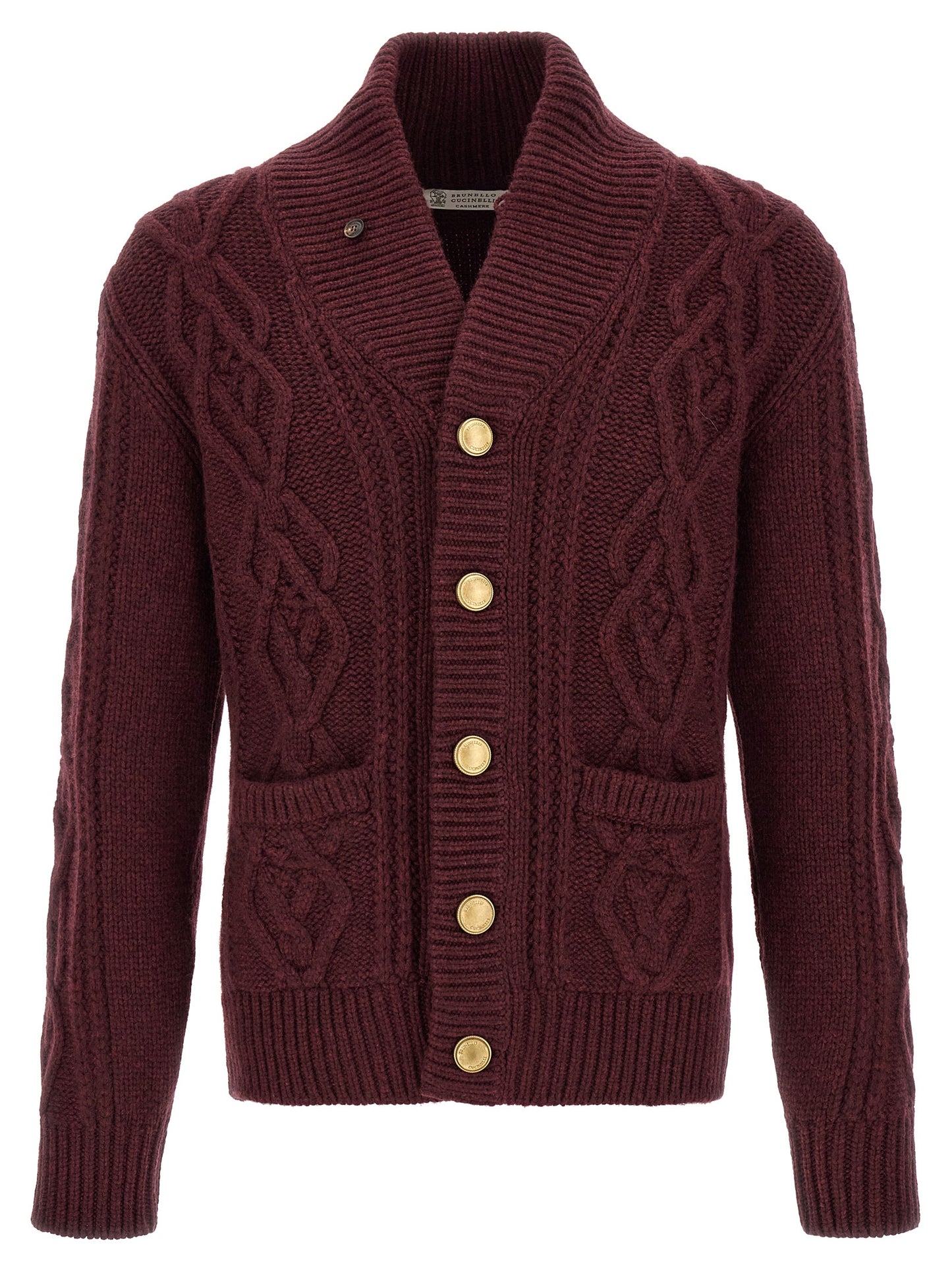 Brunello Cucinelli Men Cardigan Cashmere Piuma BRUNELLO CUCINELLI