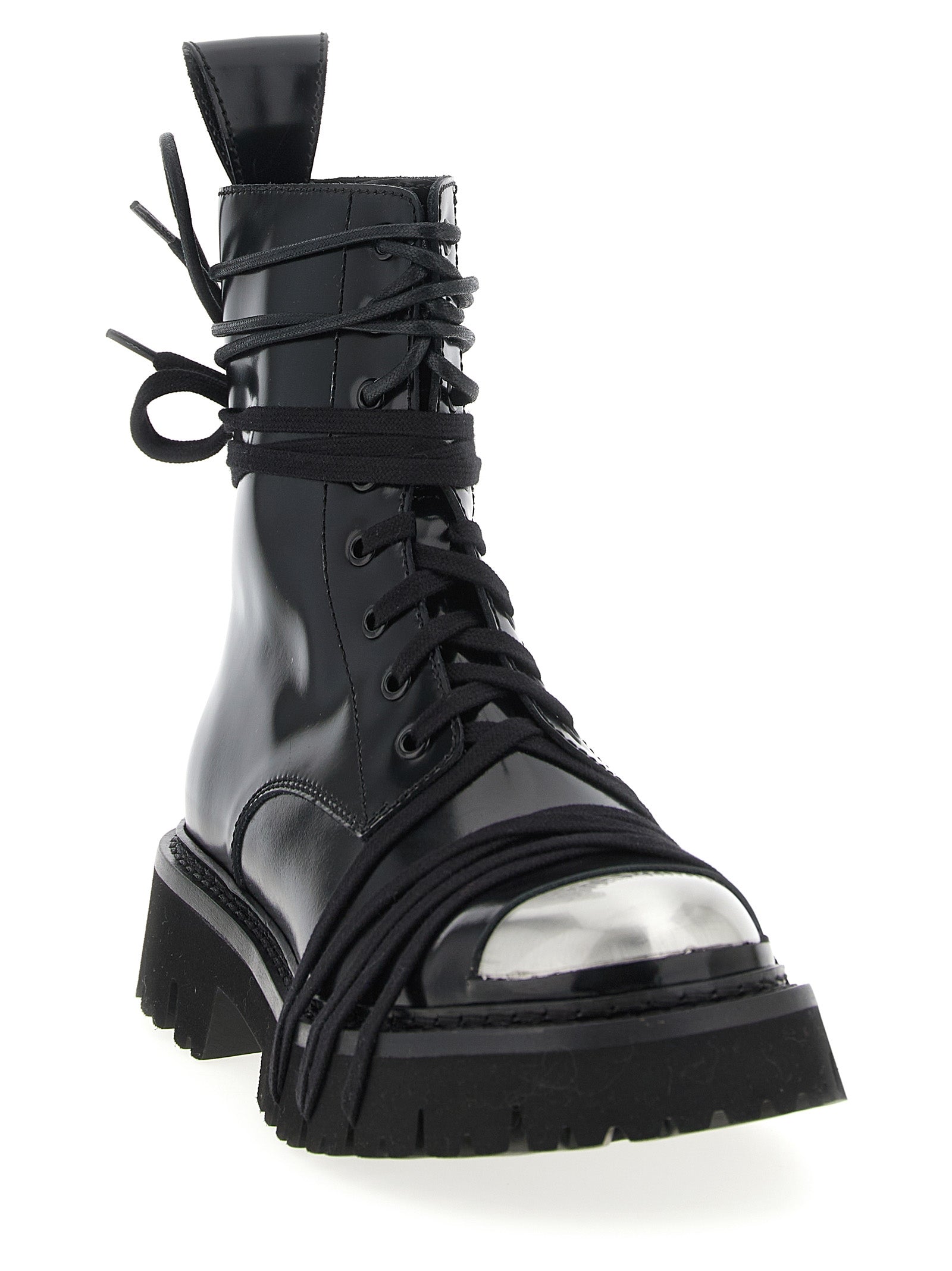 Moschino Women 'Combat' Combat Boots MOSCHINO