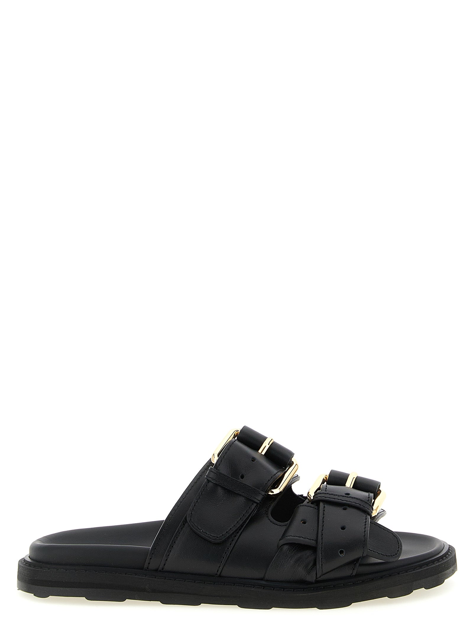Moschino Women Double Strap Sandals MOSCHINO