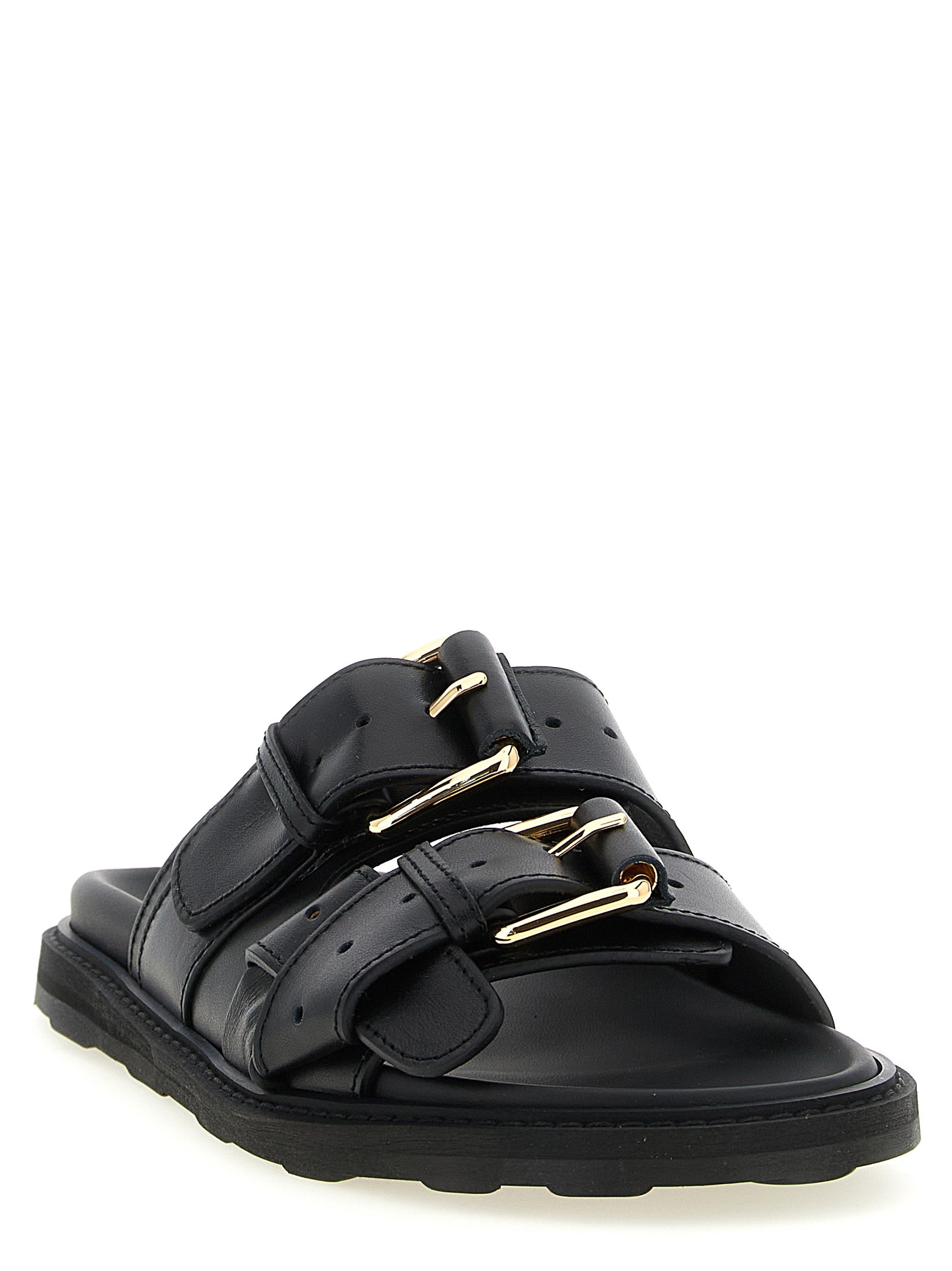 Moschino Women Double Strap Sandals MOSCHINO